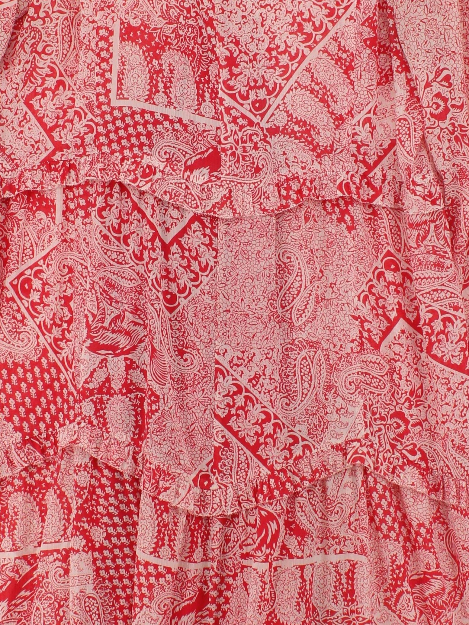 Hush Maxi Dress UK12 in Red - Image 3