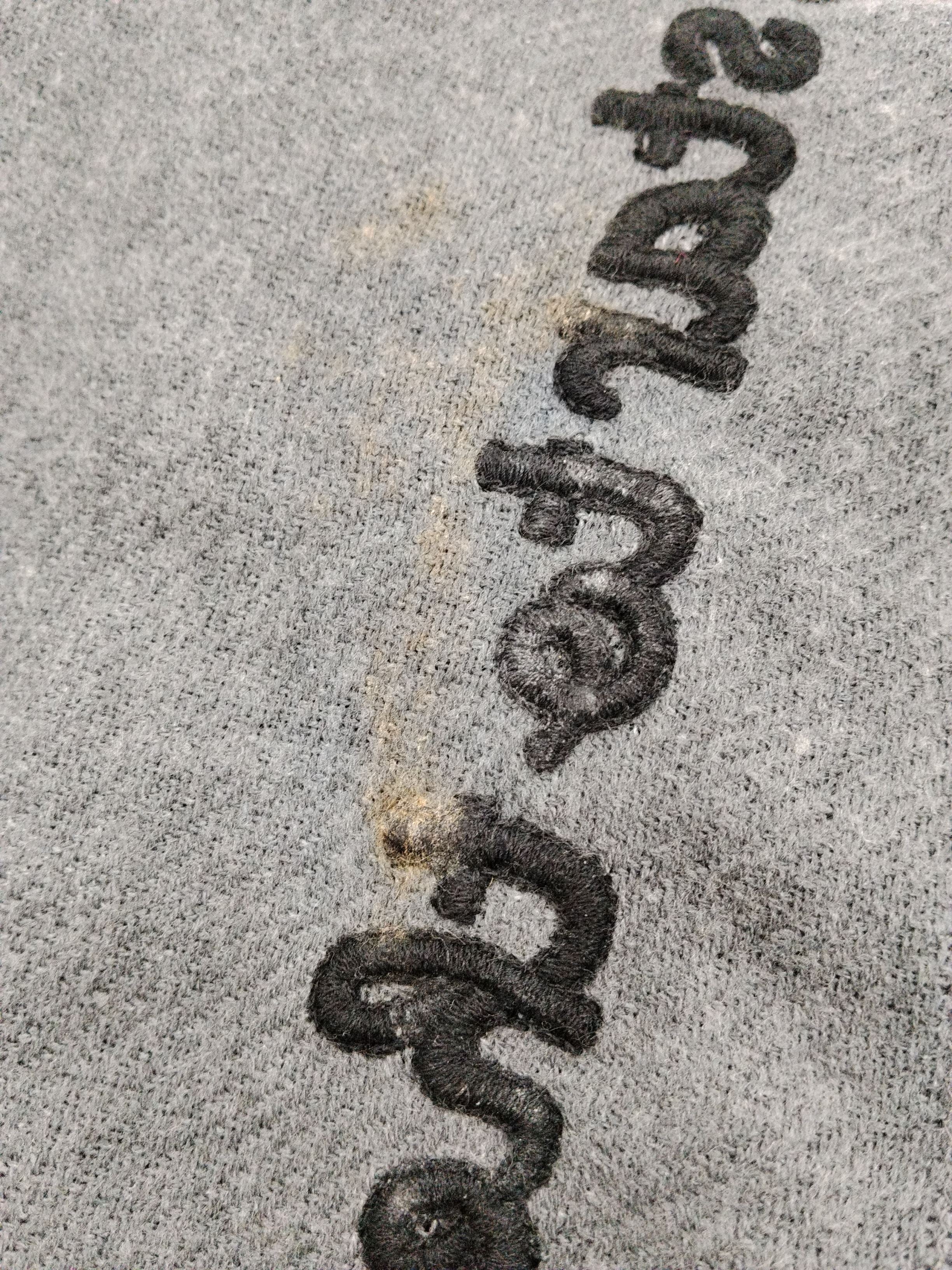 Hush Men's Scarf Grey Graphic 100% Acrylic Scarf - Image 5