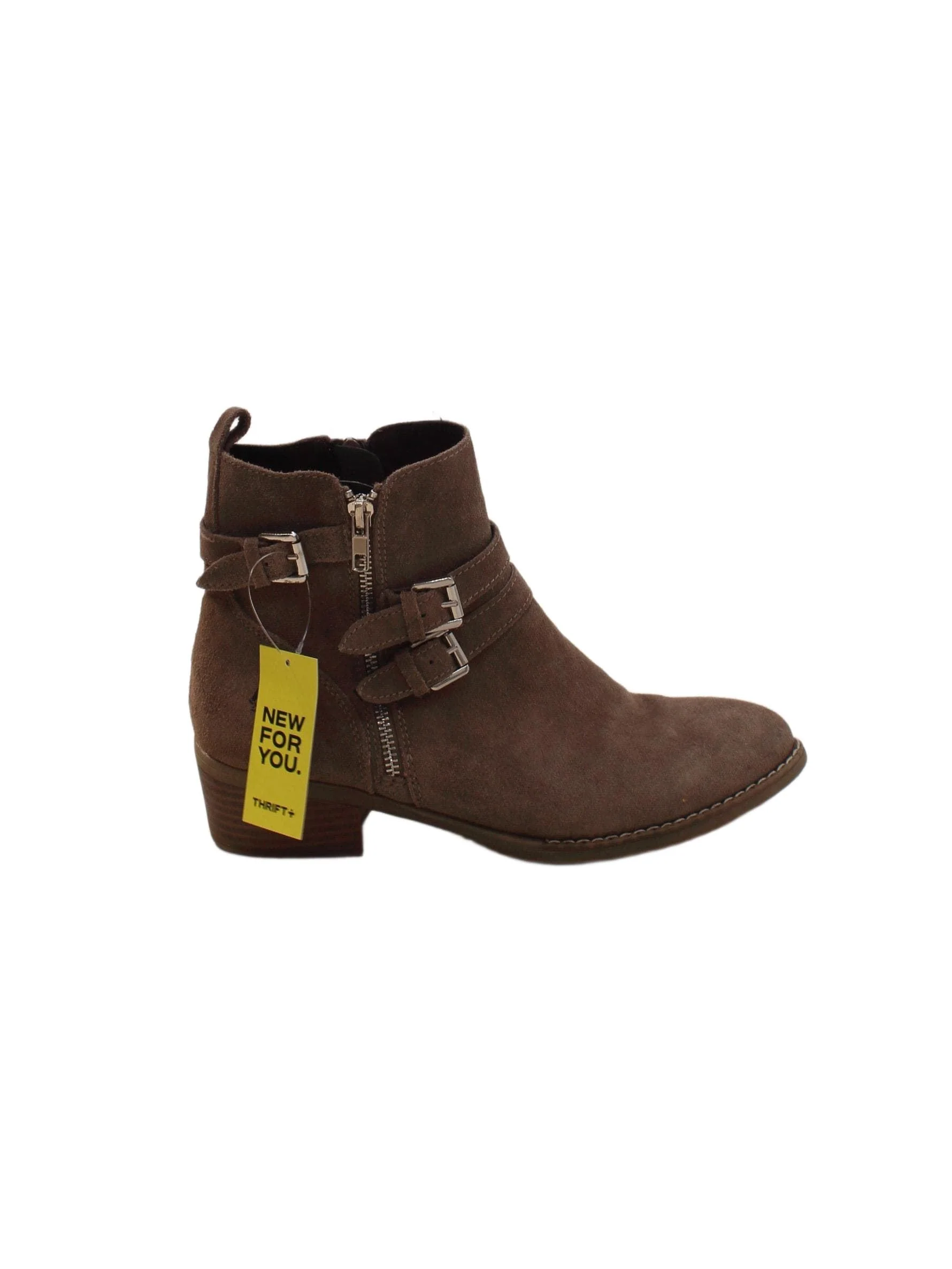 Hush Puppies Women's Boots UK 6.5 Brown 100% Suede Combat