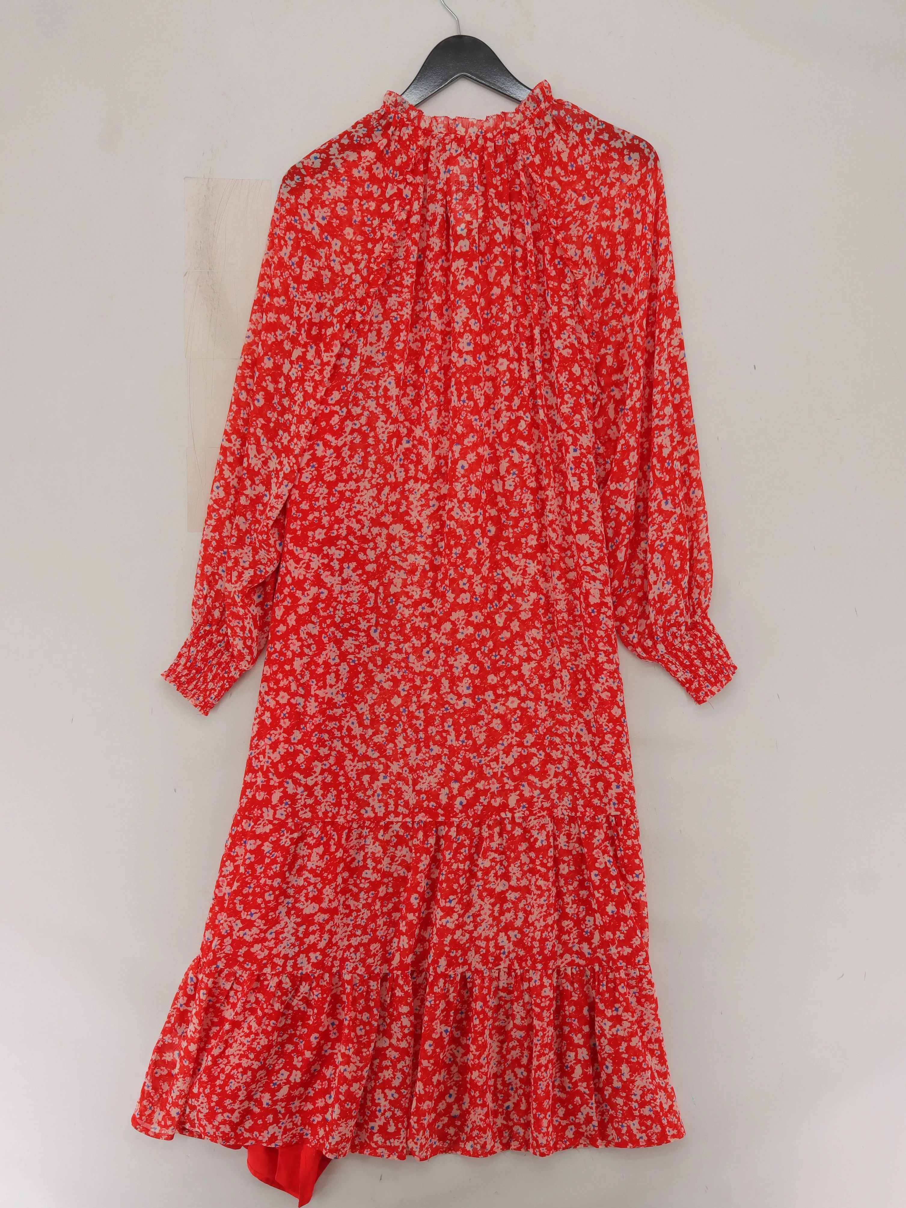 Hush Shirt Midi Dress UK14 in Red - Image 2