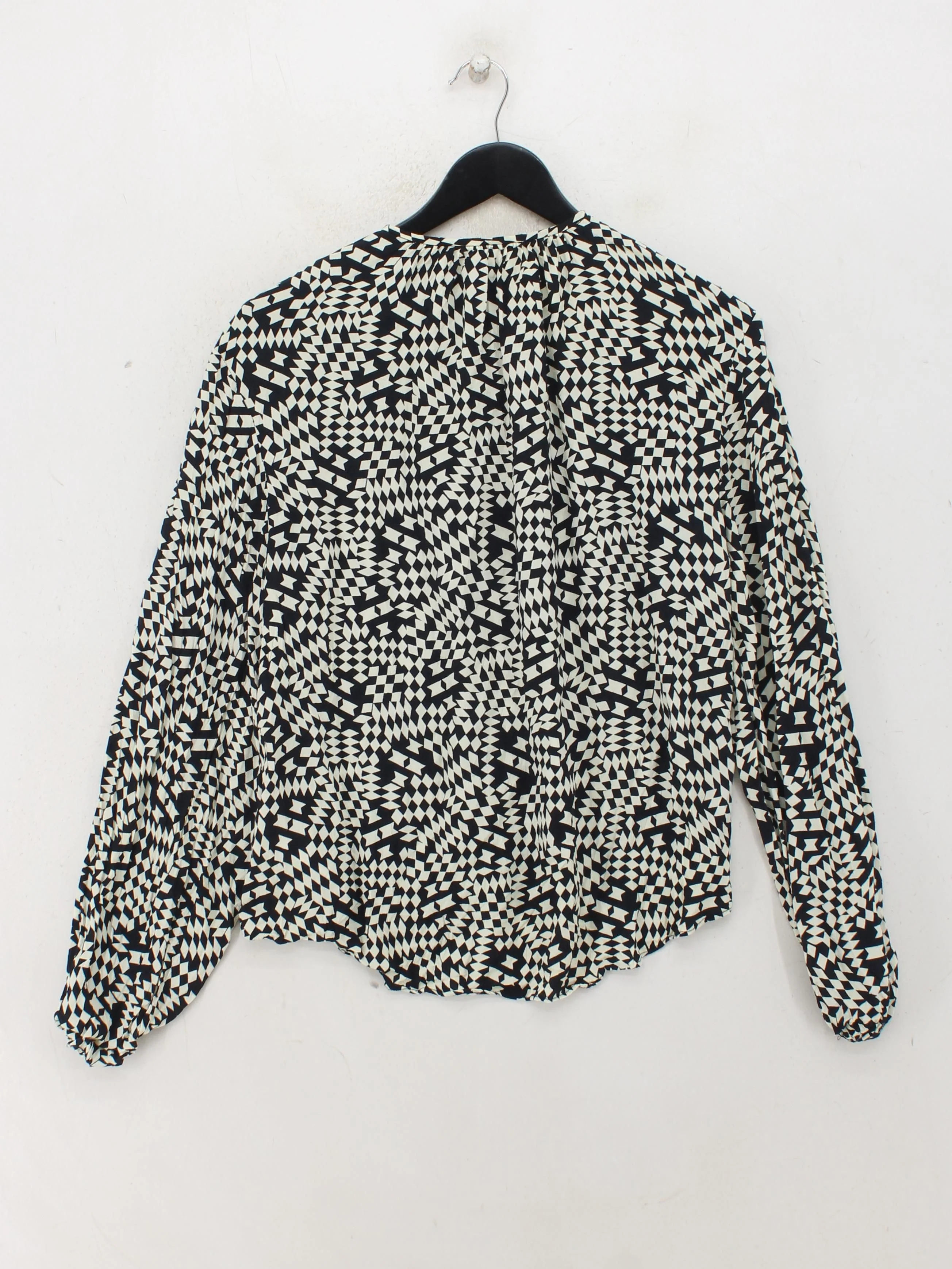 Hush Women's Blouse UK 8 Multi 100% Viscose Basic - Image 2