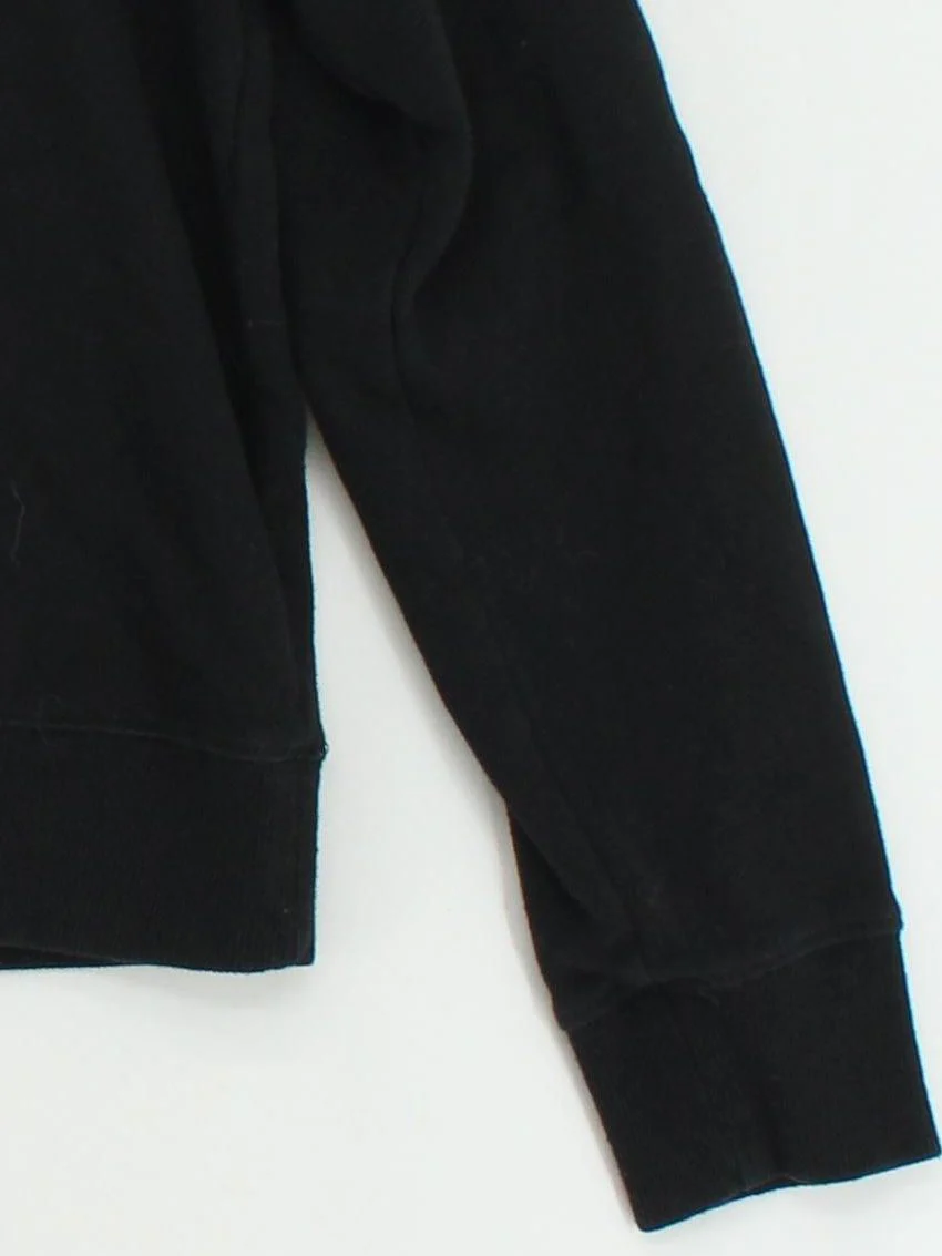 Hush Women's Hoodie S Black Graphic 100% Cotton Pullover - Image 4