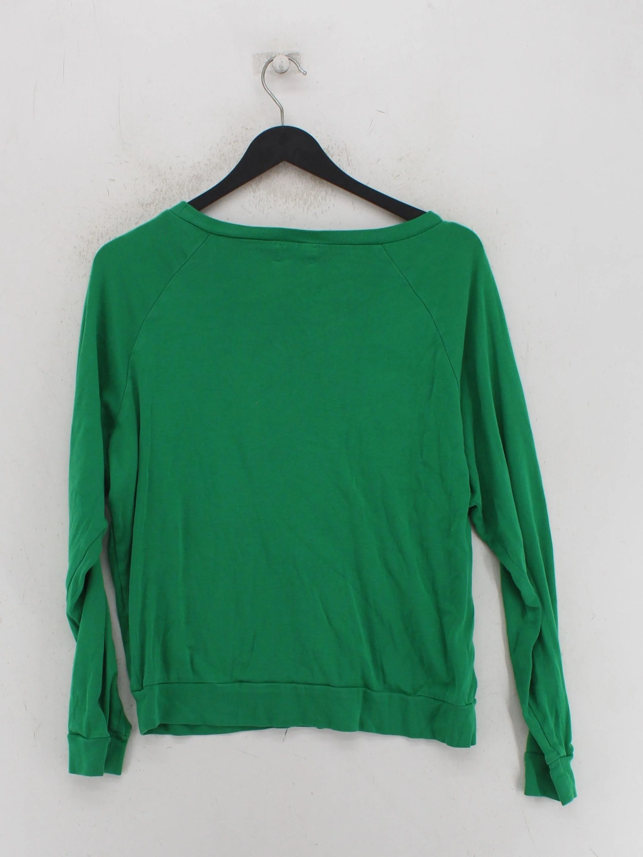 Hush Women's Hoodie S Green 100% Cotton Pullover - Image 2