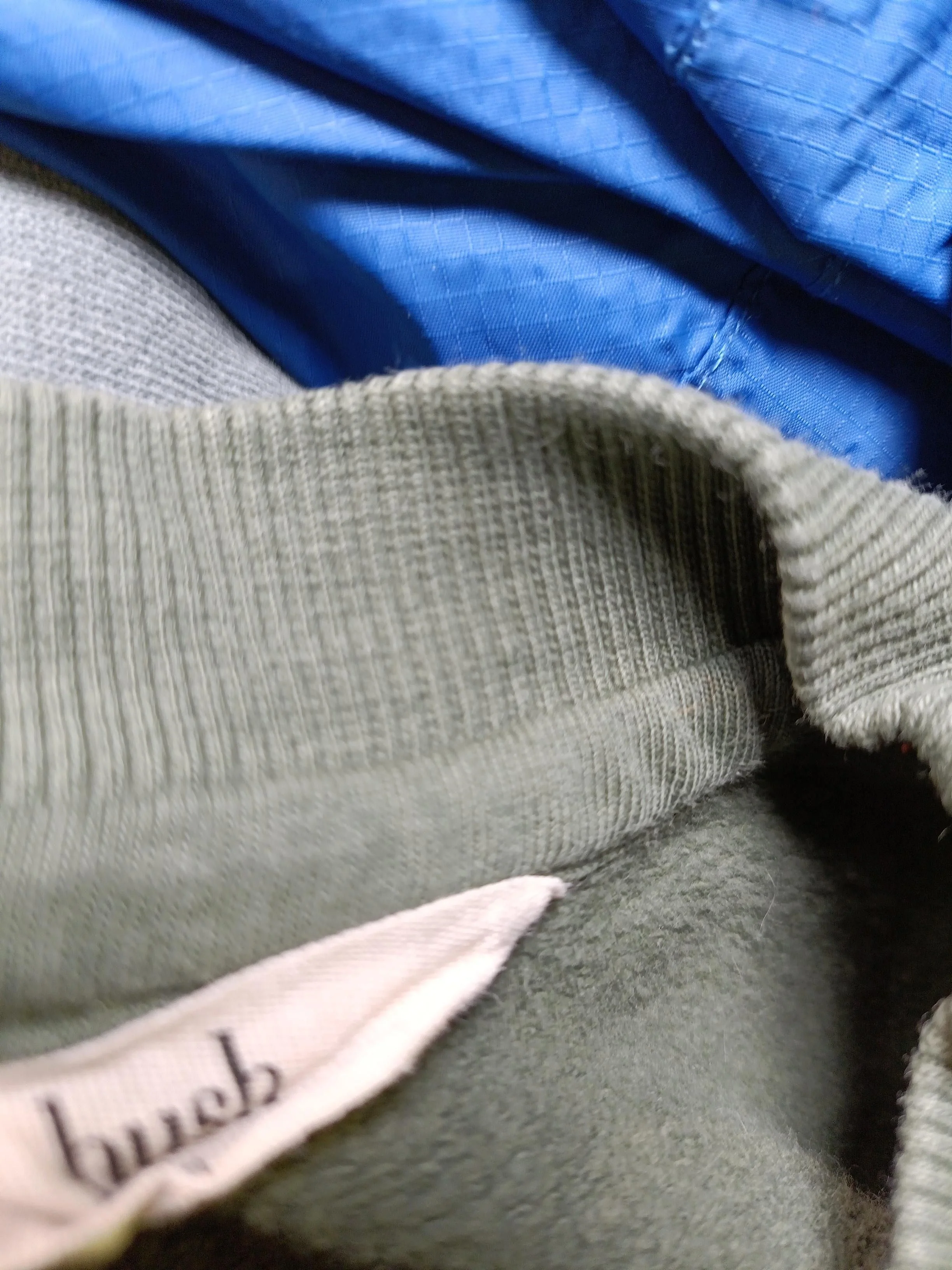 Hush Women's Hoodie XL Green 100% Cotton Pullover - Image 5