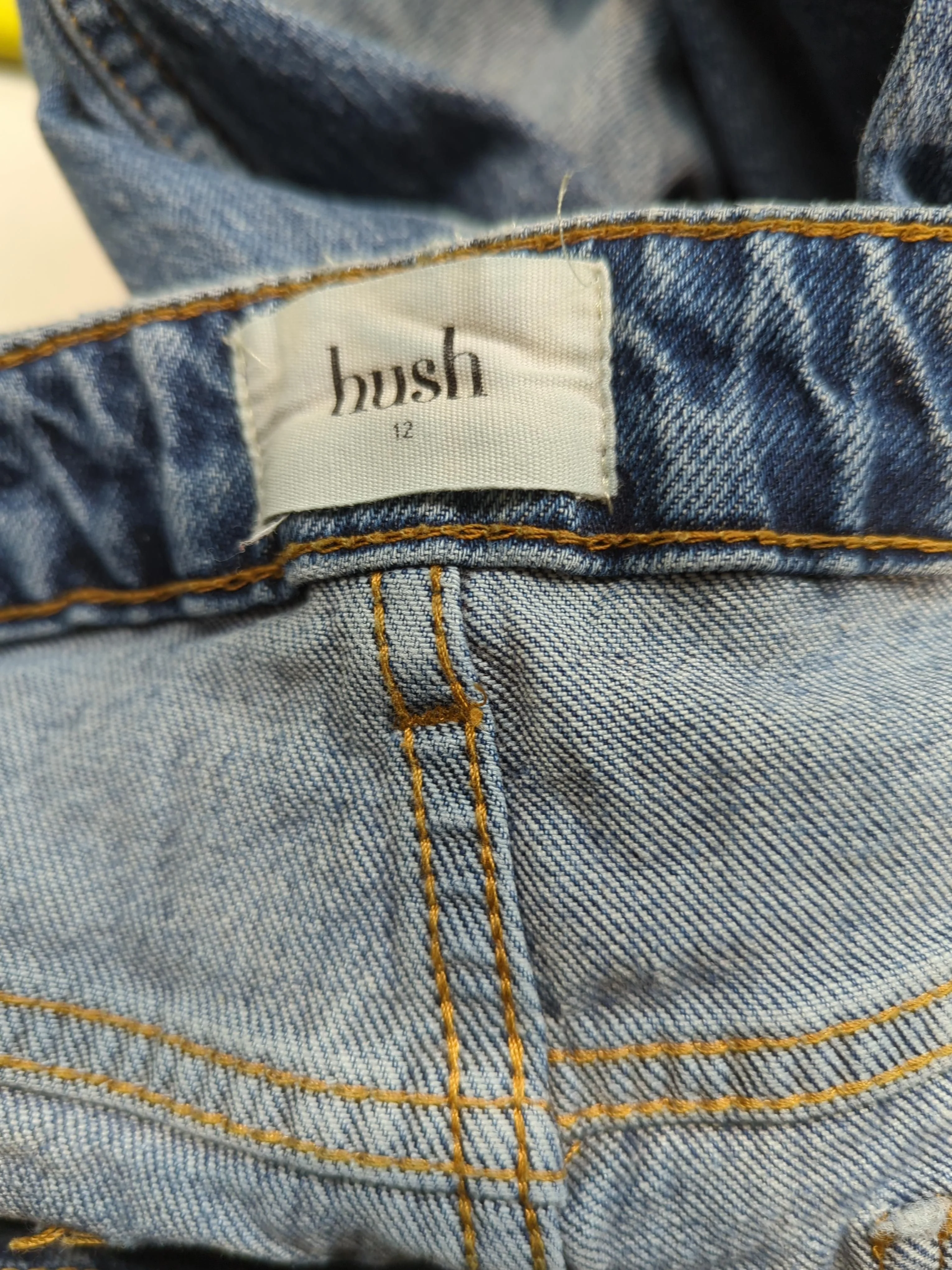 Hush Women's Jeans UK 12 Blue 100% Cotton Straight - Image 7