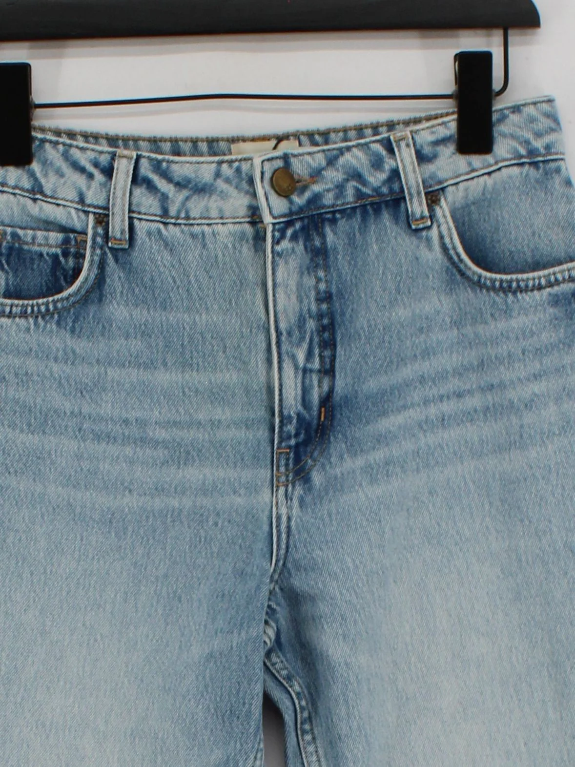 Hush Women's Jeans UK 8 Blue 100% Cotton Mom - Image 3