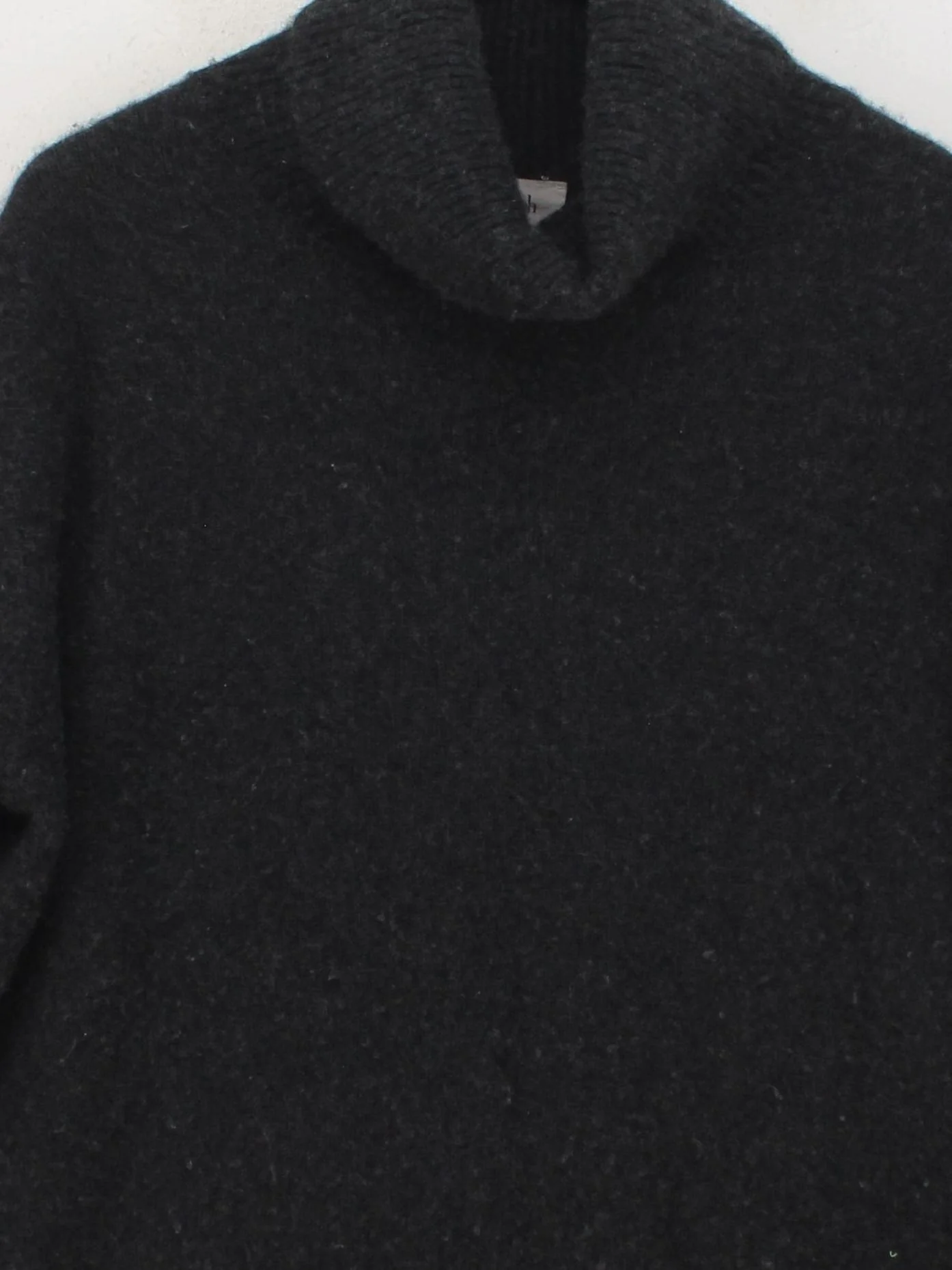 Hush Women's Jumper M Grey 100% Cashmere Roll Neck Pullover - Image 3