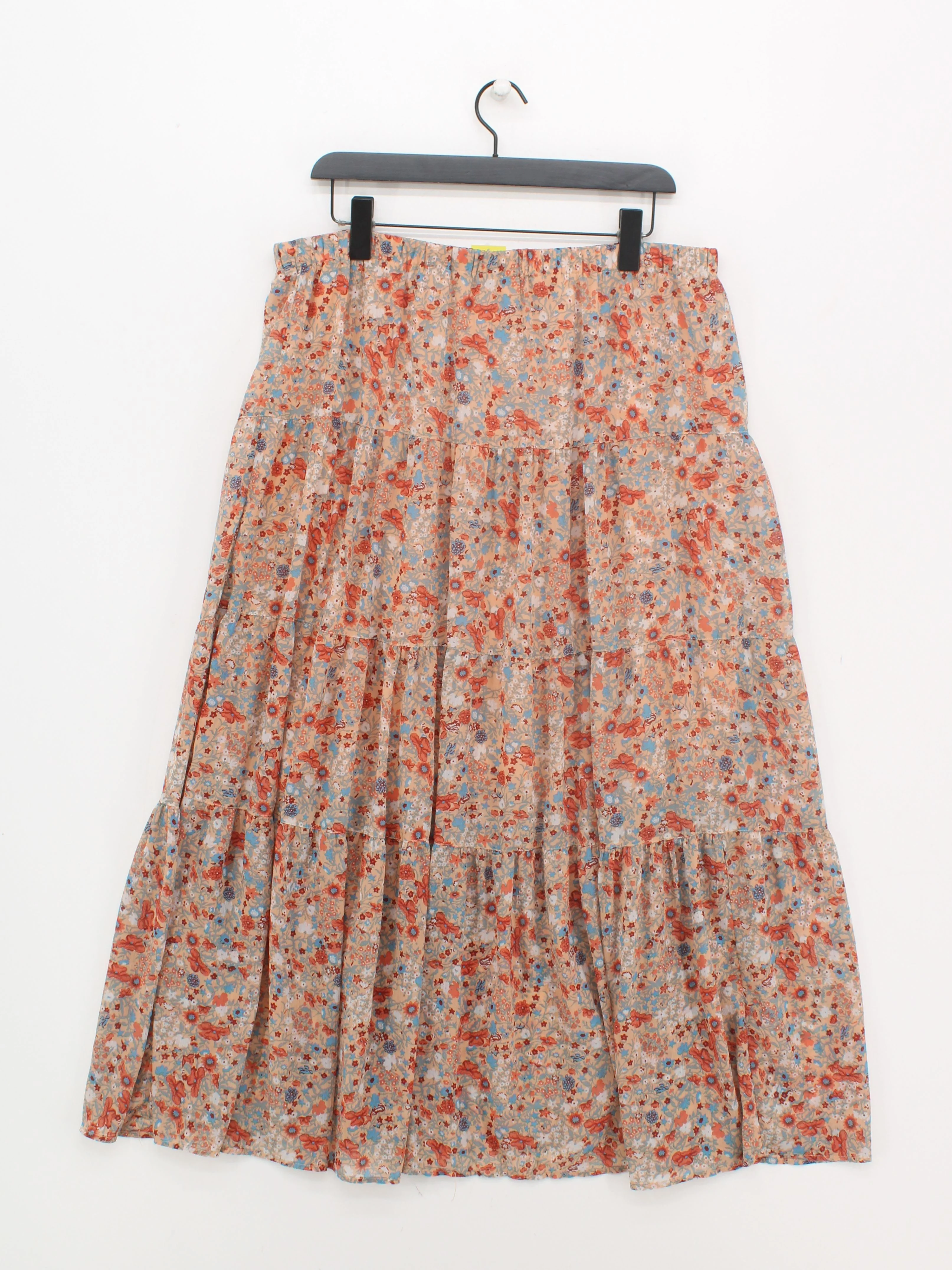 Hush Women's Maxi Skirt UK 16 Multi Floral 100% Other Long Maxi - Image 2