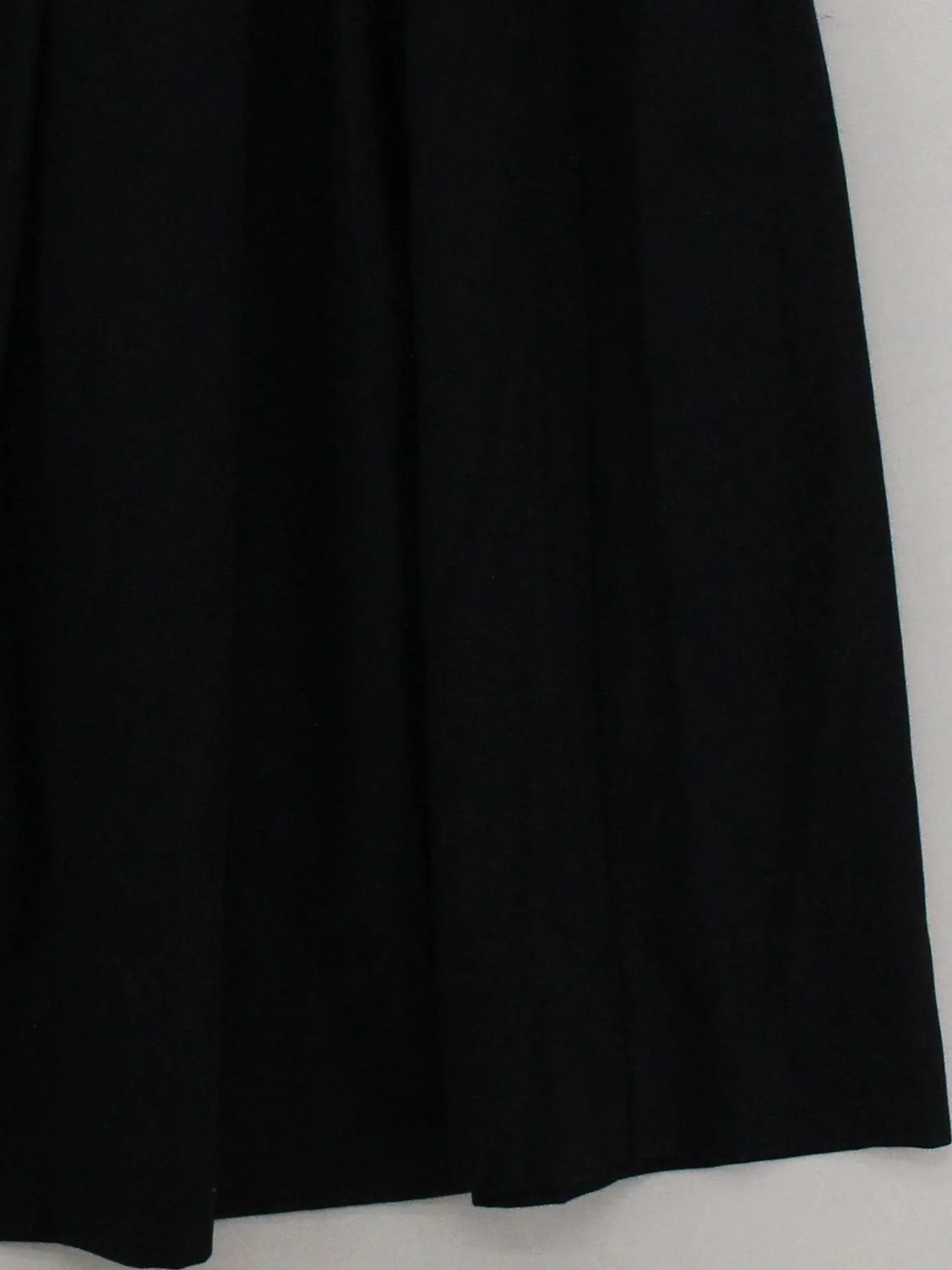 Hush Women's Midi Skirt M Black Polyester with Viscose, Wool Midi Pleated - Image 4
