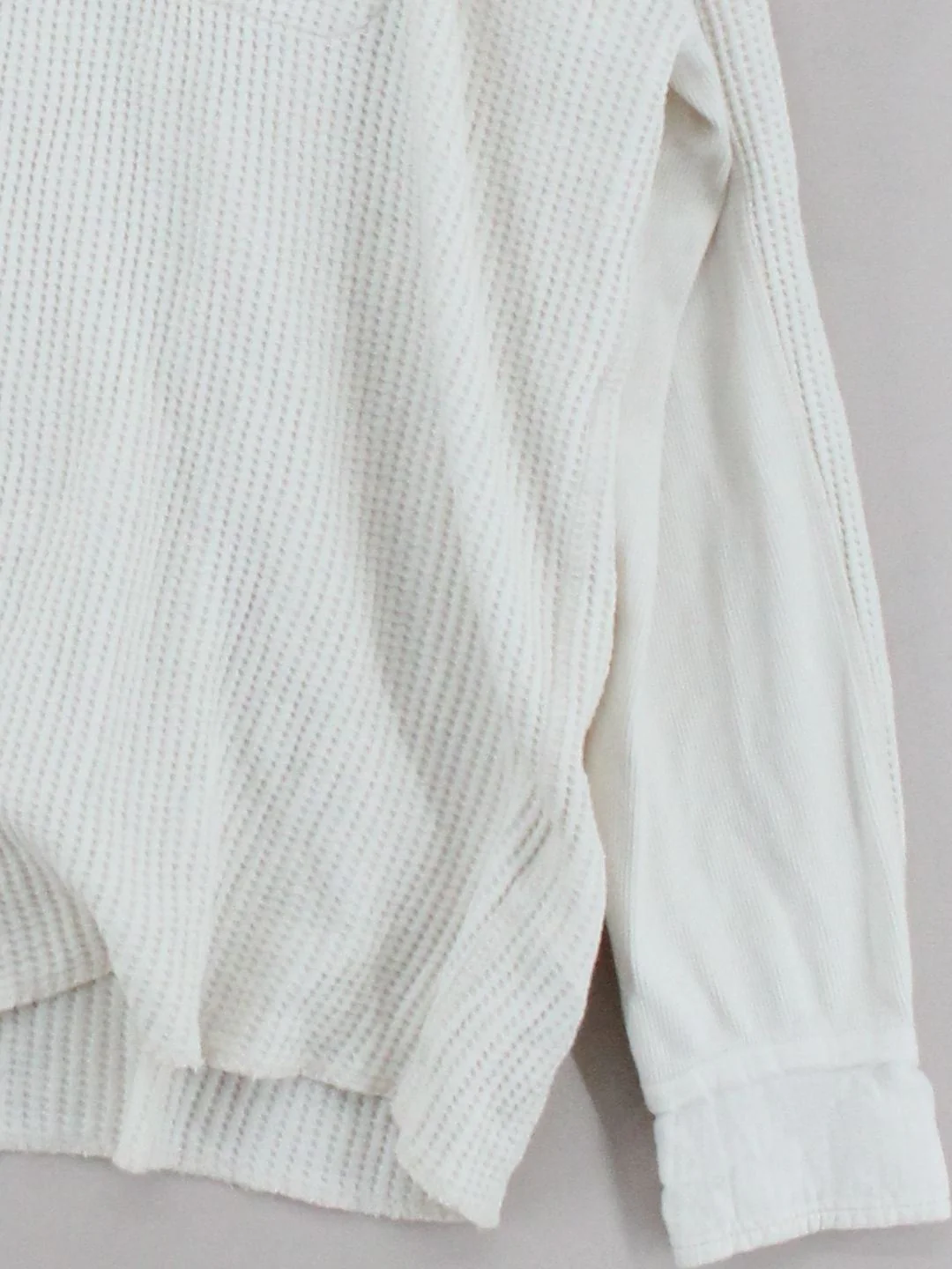 Hush Women's Shirt M White Cotton with Elastane Long Sleeve Collared Basic - Image 4
