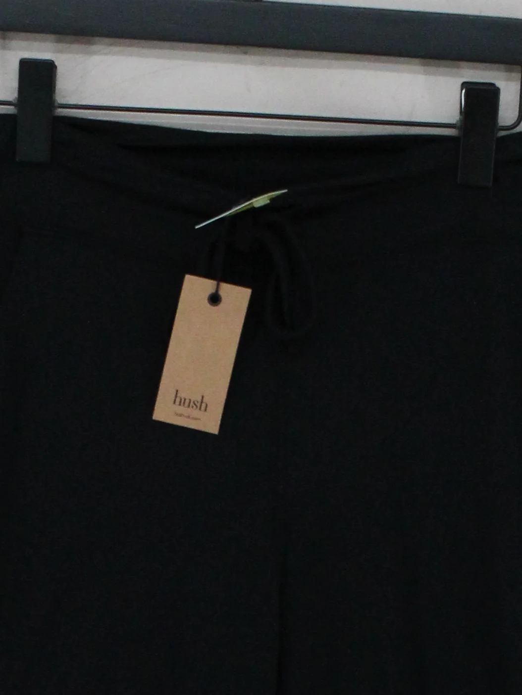 Hush Women's Sports Bottoms UK 10 Black Cotton - Image 3
