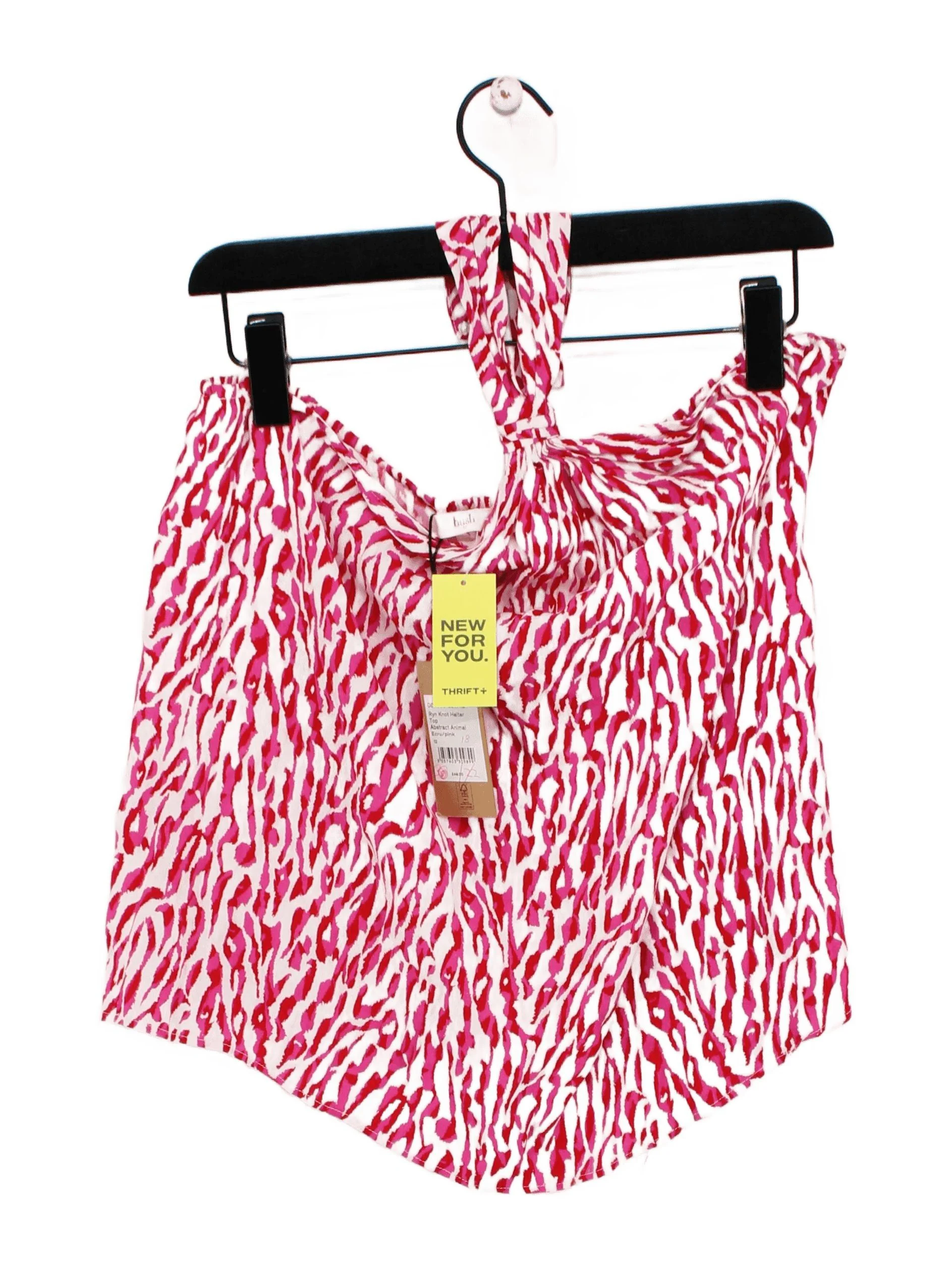 Hush Women's Top UK 12 Multi 100% Viscose Basic