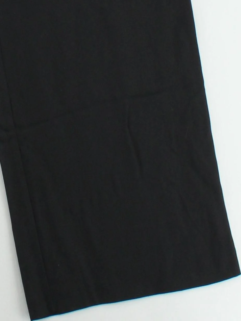 Hush Women's Trousers UK 10 Black 100% Lyocell Modal Wide-Leg Chino - Image 4
