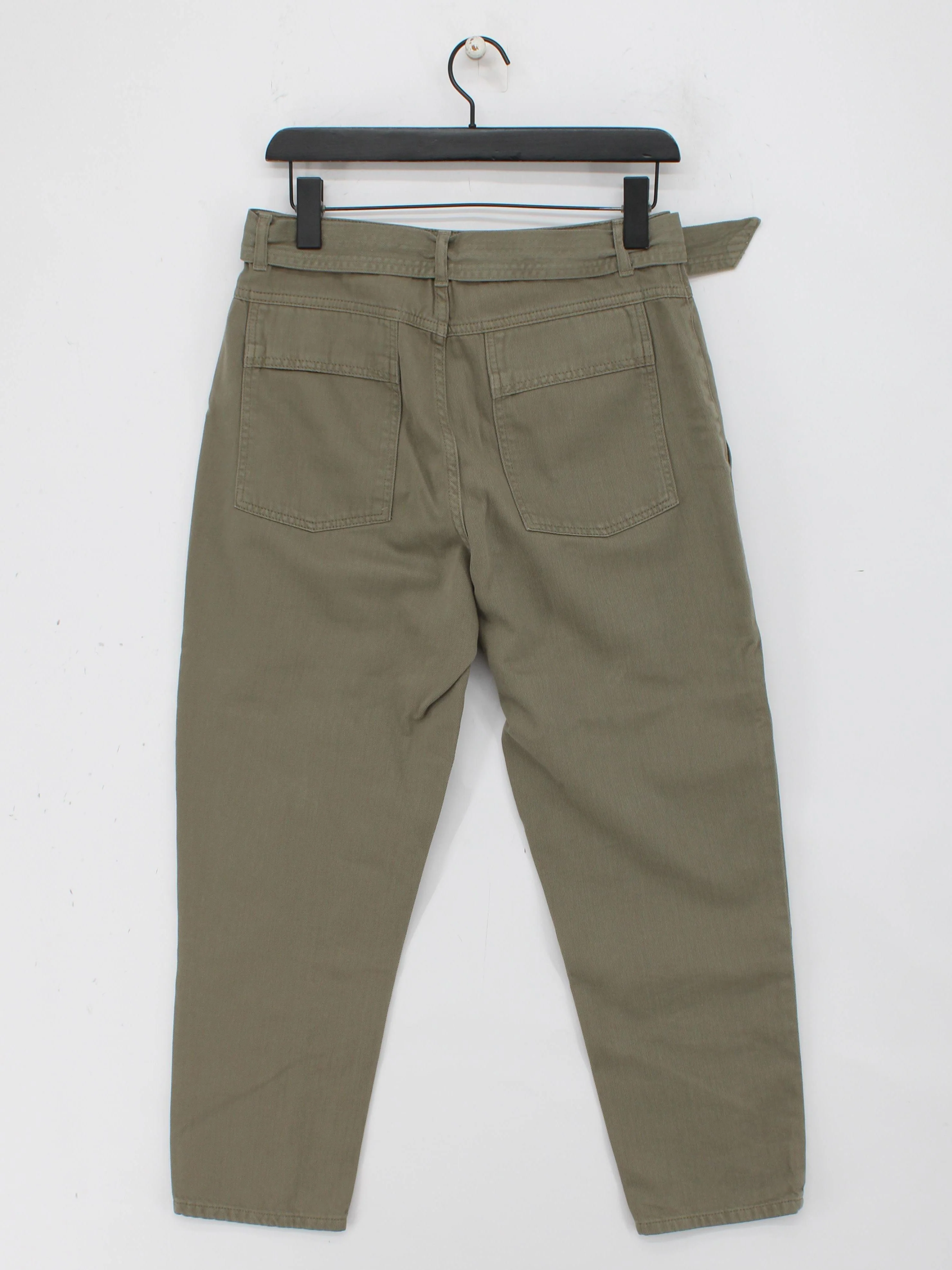 Ida Women's Jeans W 27 in Green 100% Cotton Straight - Image 2