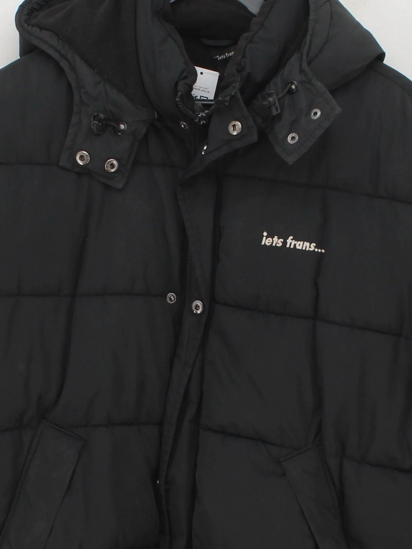 iets frans Parka jacket black - Image 3