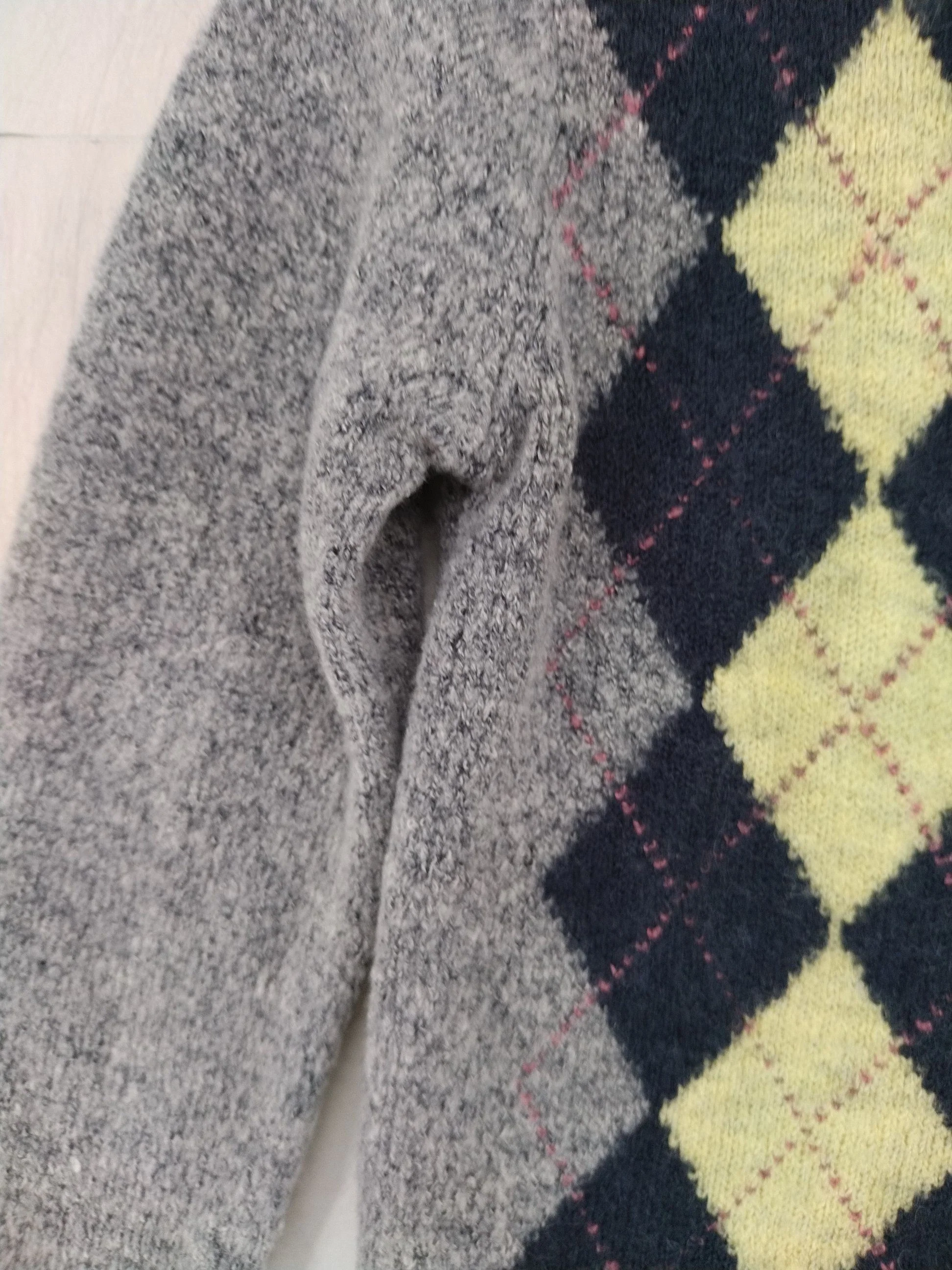 Iets Frans Women's Cardigan XS Grey Wool with Nylon, Acrylic Cardigan - Image 5