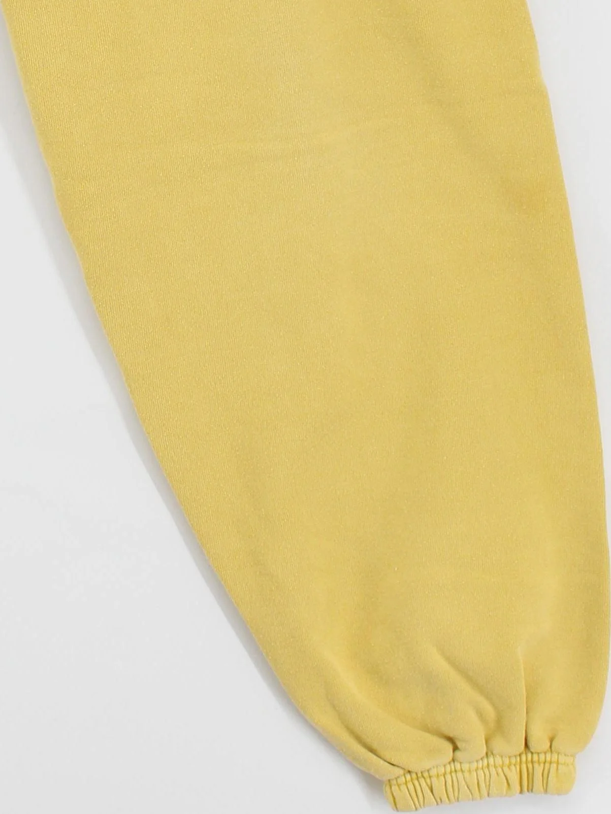 Iets Frans Women's Sports Bottoms M Yellow Cotton with Polyester Sweatpants - Image 4