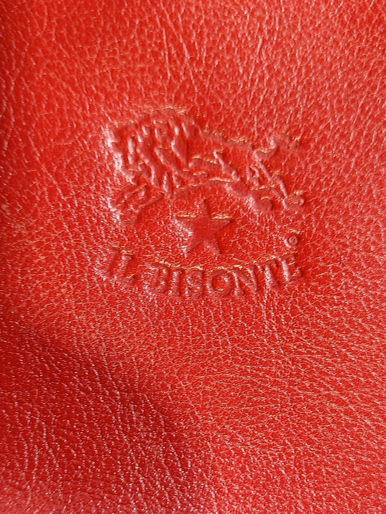 Il Bisonte Women's Bag Red 100% Leather Shoulder Bag - Image 5