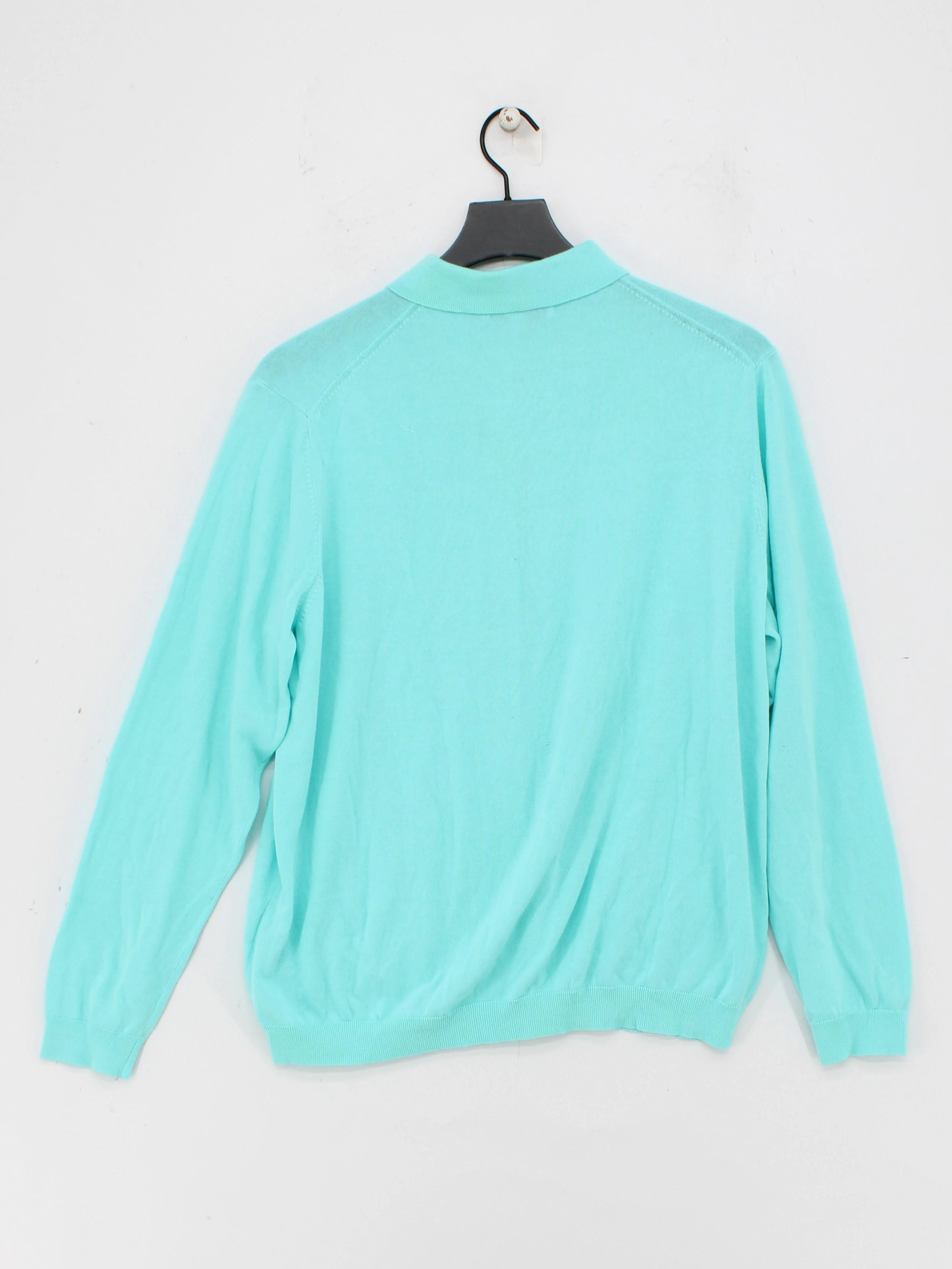 Ines De La Fressange X Uniqlo Women's Cardigan XL Blue 100% Cotton Cardigan - Image 2