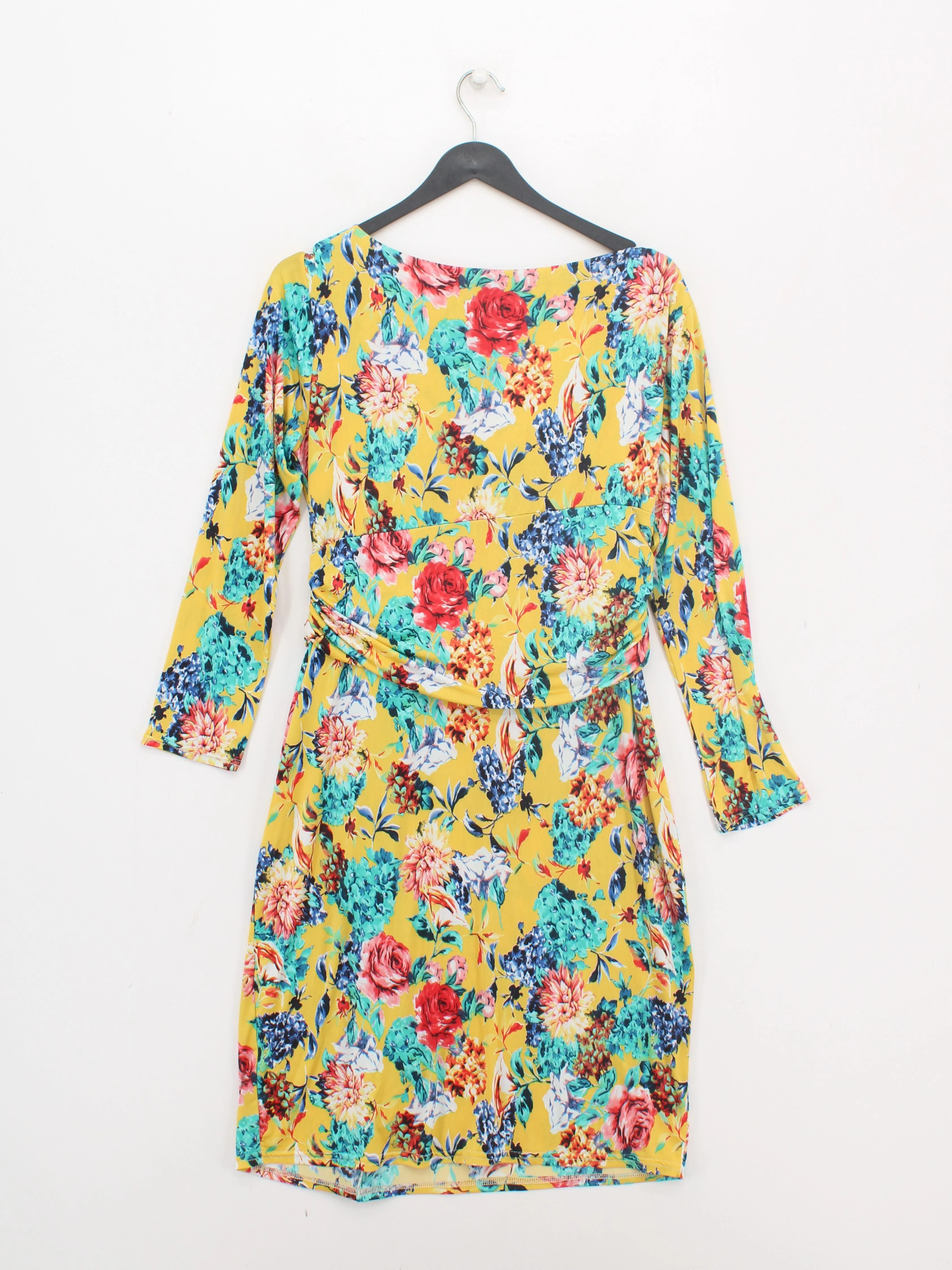 Ingenue A-Line Midi Dress UK16 in Yellow - Image 2