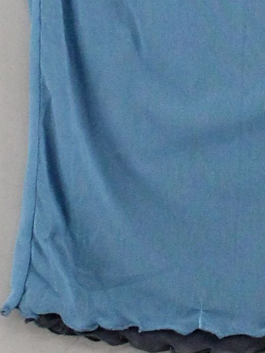 Intimately At Free People Women's Midi Skirt XS Blue 100% Nylon - Image 4