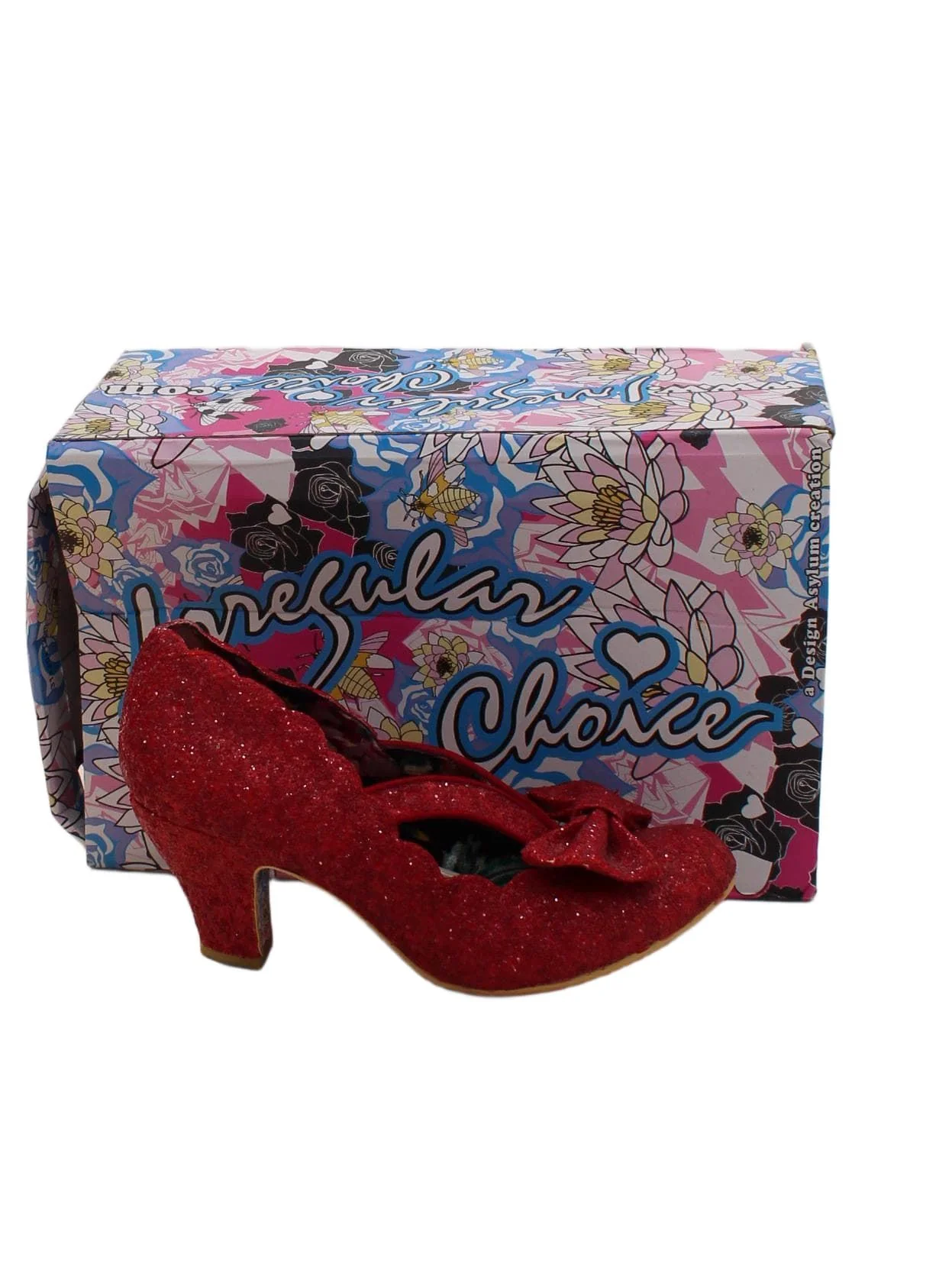 Irregular Choice Women's Heels UK 6 Red 100% Other Court