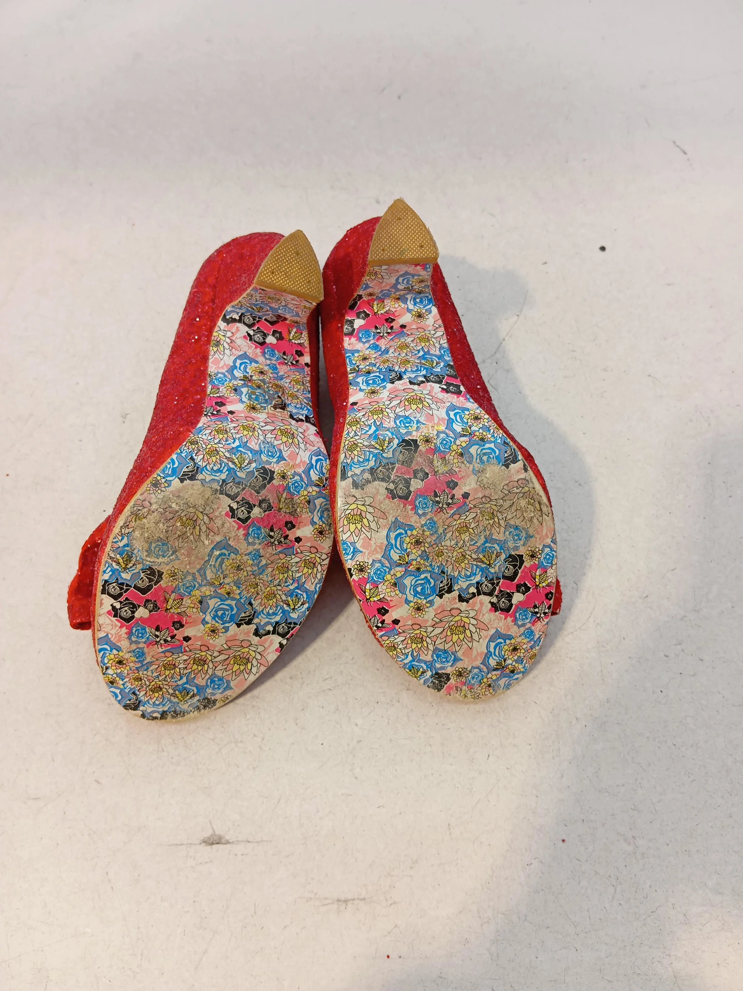 Irregular Choice Women's Heels UK 6 Red 100% Other Court - Image 7
