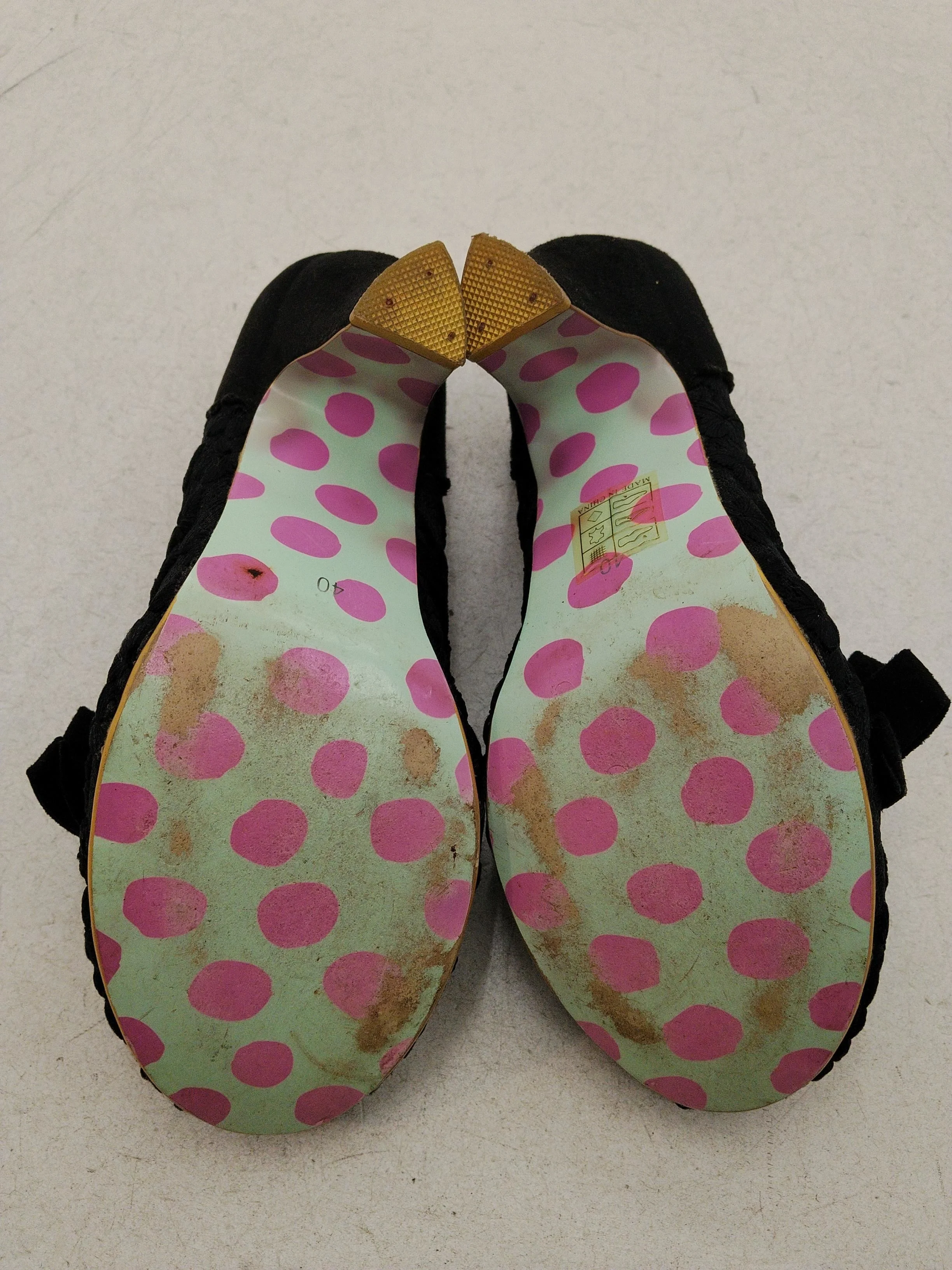 Irregular Choice Women's Heels UK 7 Black 100% Other Court - Image 7