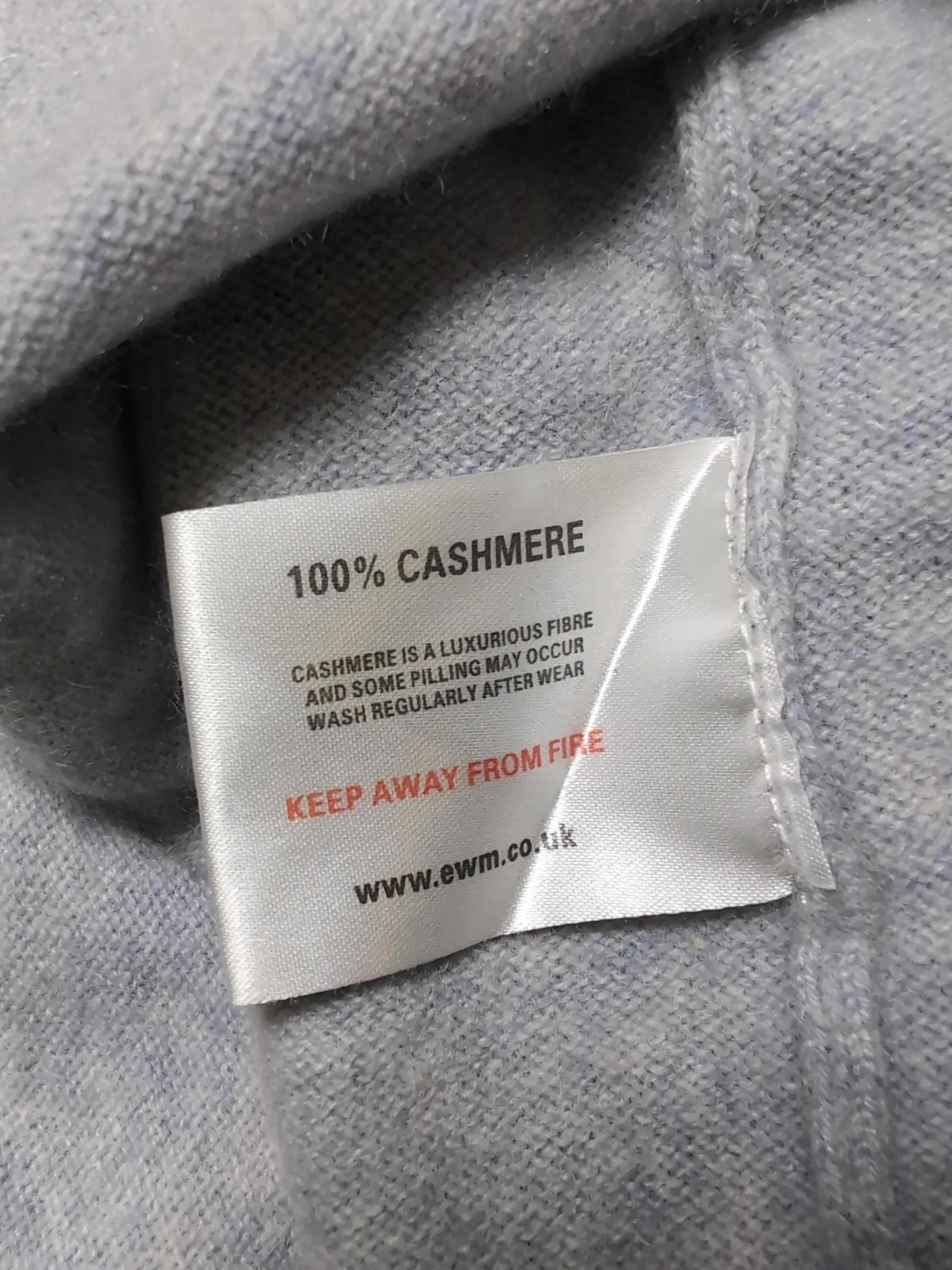 Isle Women's Cardigan XS Grey 100% Cashmere Round Neck Cardigan - Image 6