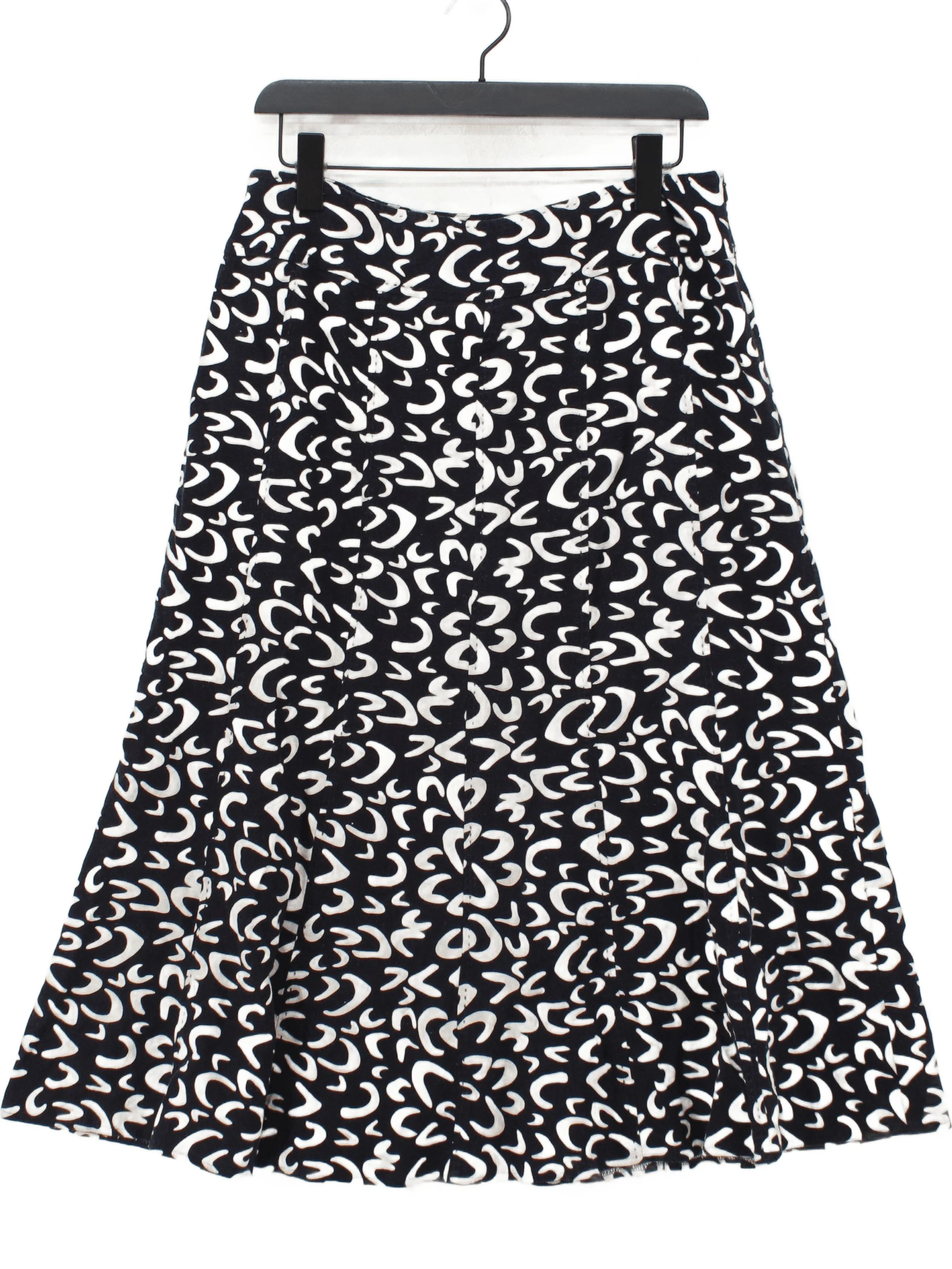Isle Women's Midi Skirt UK 16 Multi Linen with Viscose Midi A-Line