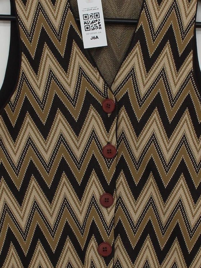 Issey Miyake Men's Coat S Multi Geometric 100% Other Overcoat - Image 3