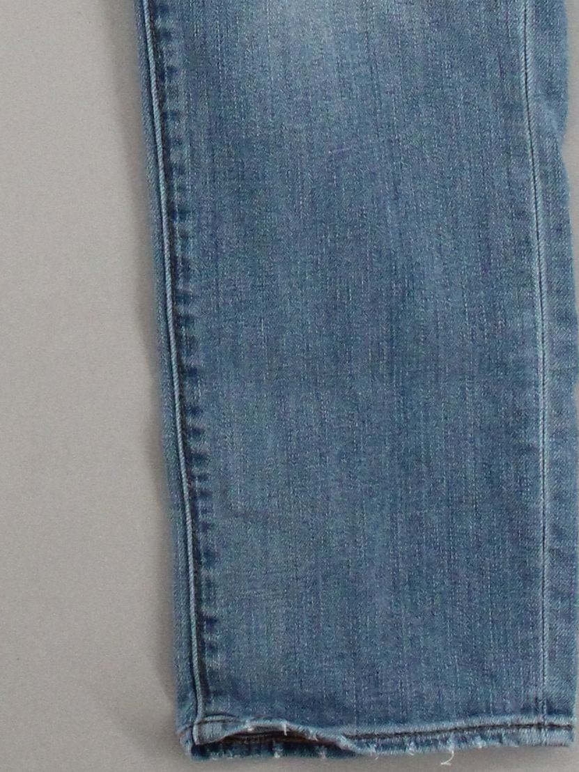 J. Crew Men's Jeans W 34 in Blue Cotton with Elastane Straight - Image 4