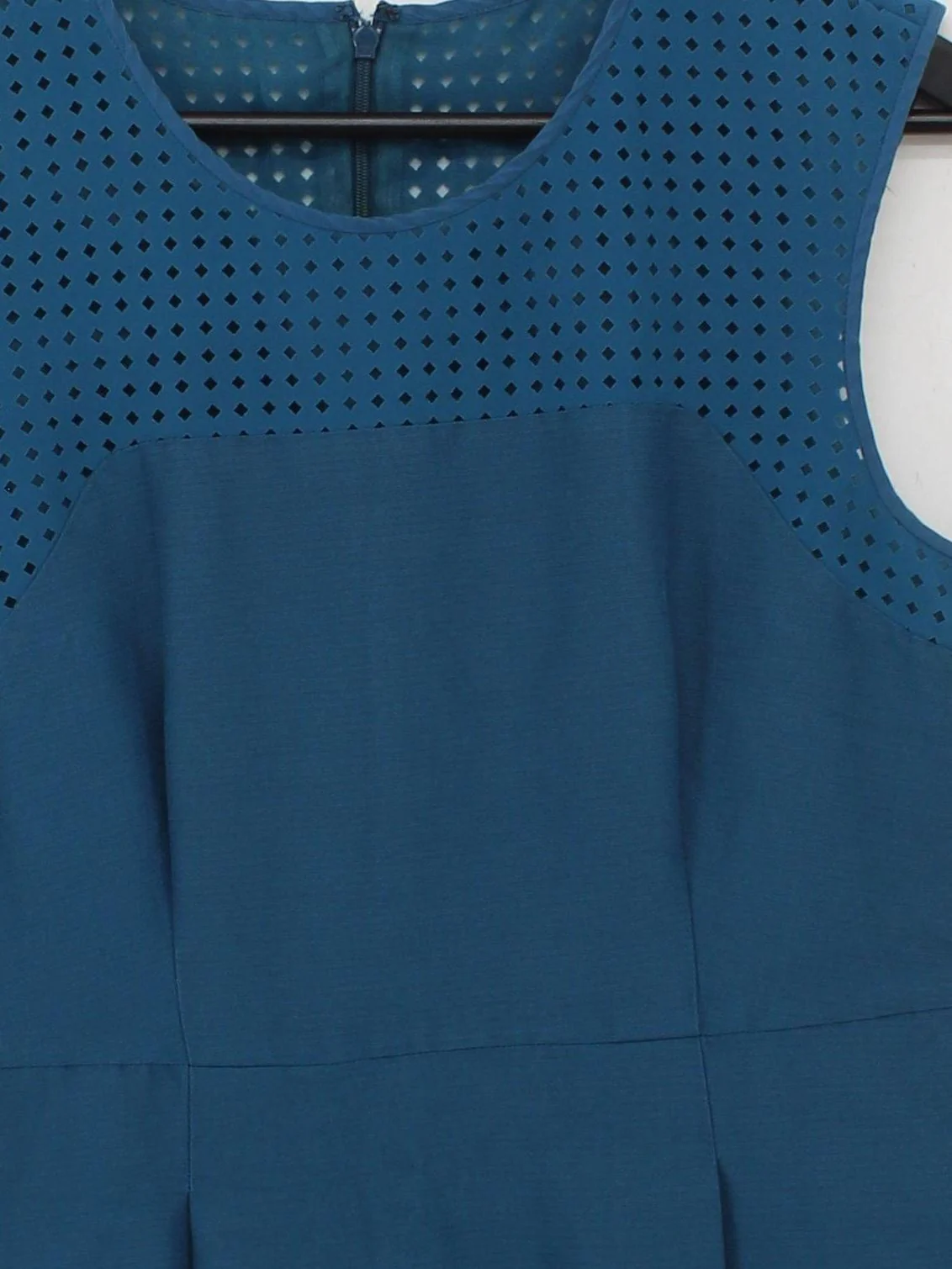 J. Crew Skater Mini Dress in Blue - Image 3