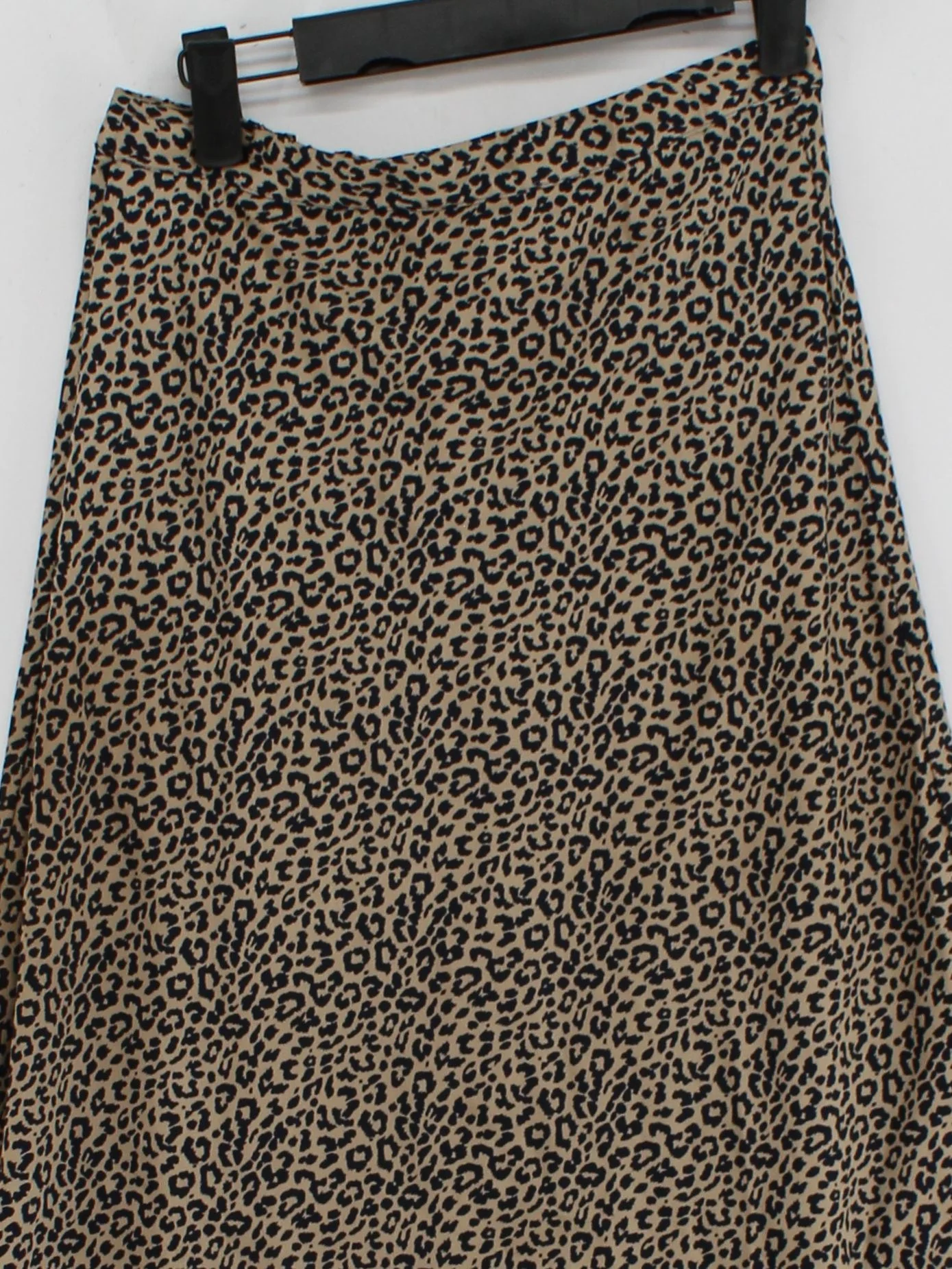 J. Crew Women's Midi Skirt S Tan Animal Print 100% Other Midi A-Line - Image 3