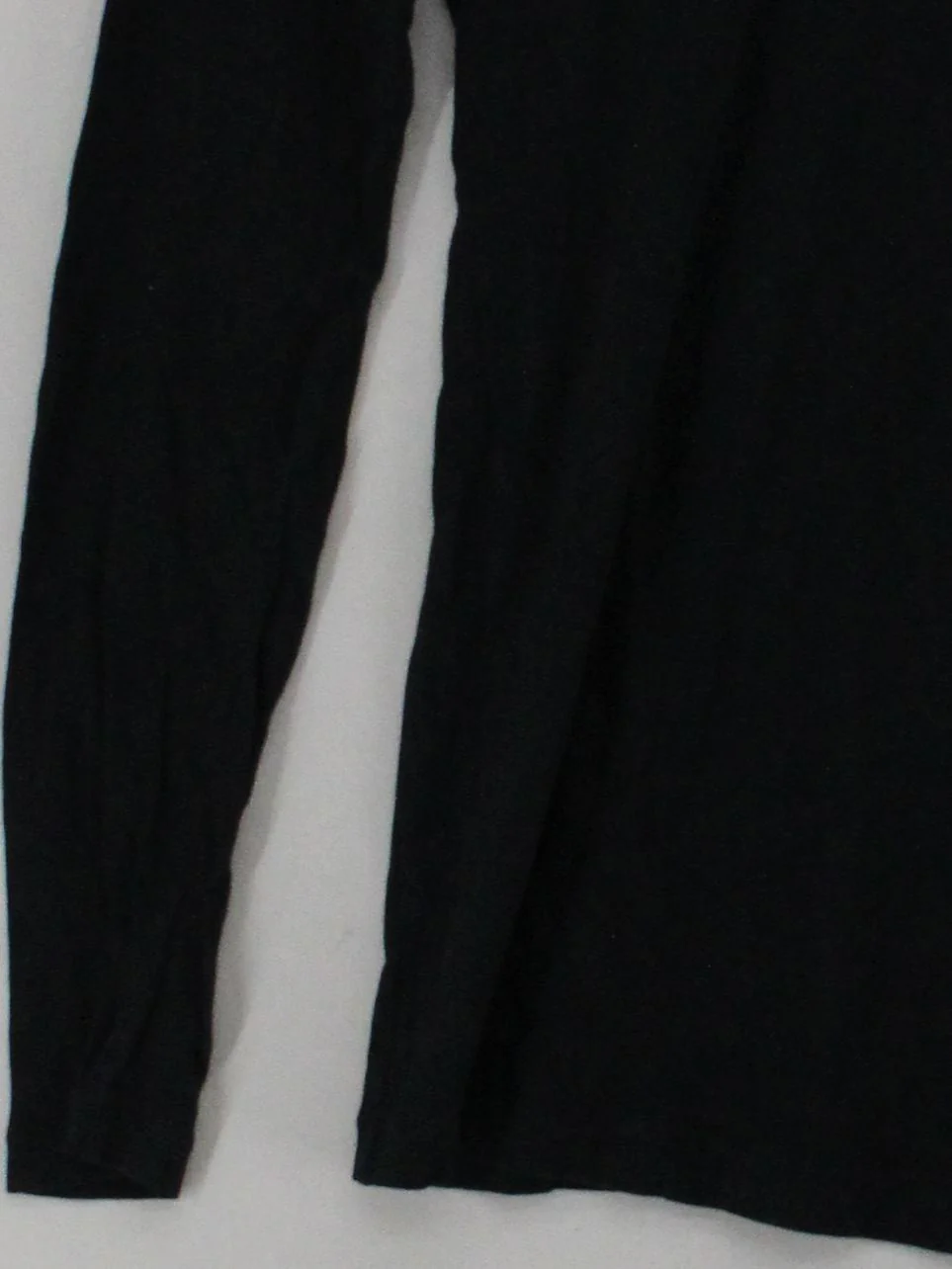 J. Crew Women's Top M Black 100% Cotton Long Sleeve Mock Neck Basic - Image 4