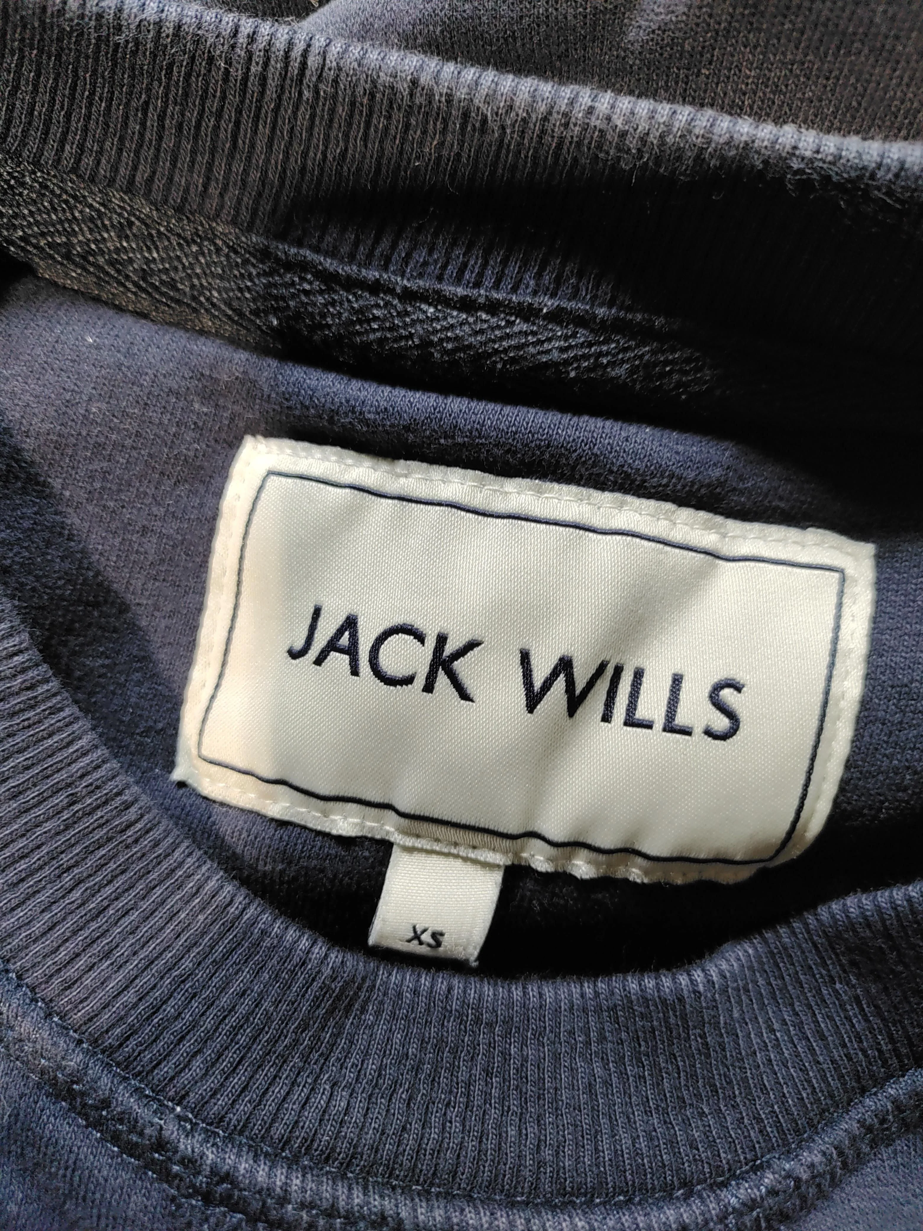 Jack Wills Men's Hoodie XS Blue Cotton with Polyester Pullover - Image 5