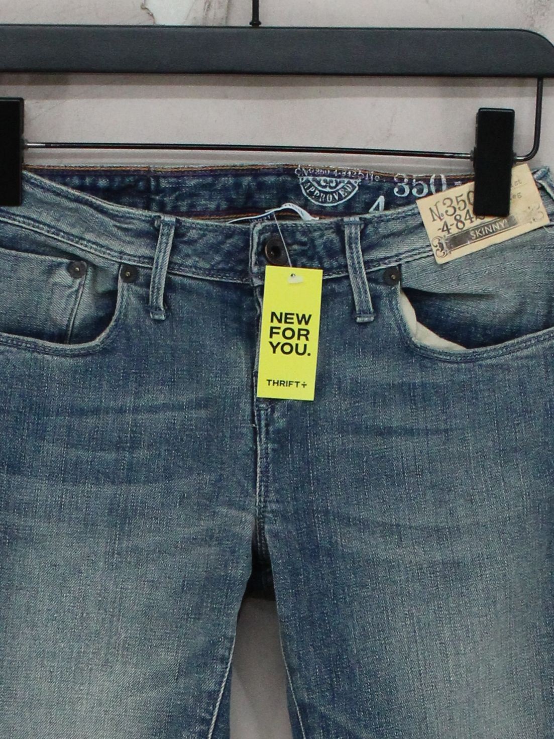 Jack Wills Men's Jeans W 24 in Blue Cotton with Elastane Skinny - Image 3