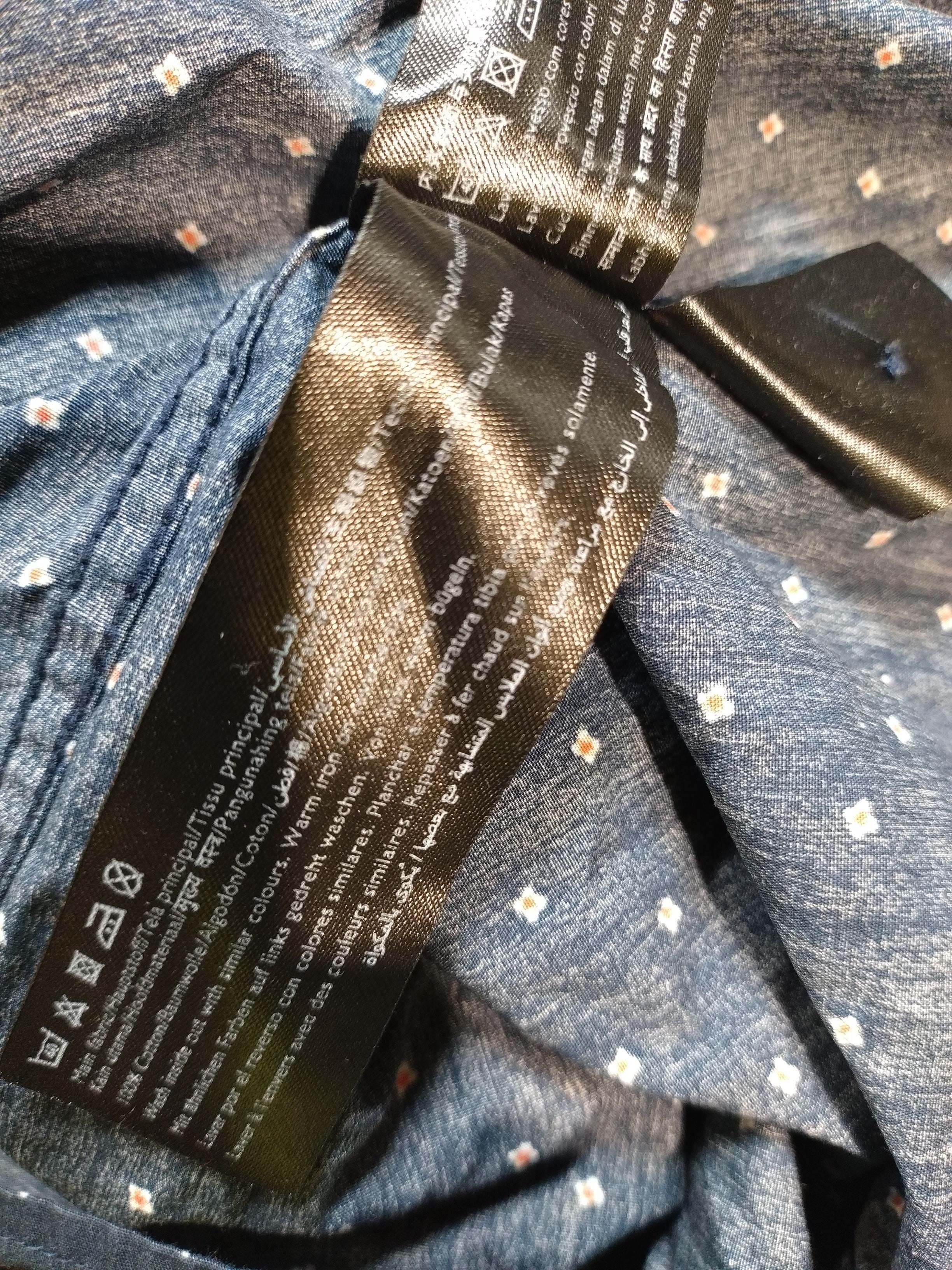 Jack Wills Men's Shirt XS Blue 100% Cotton Basic - Image 6