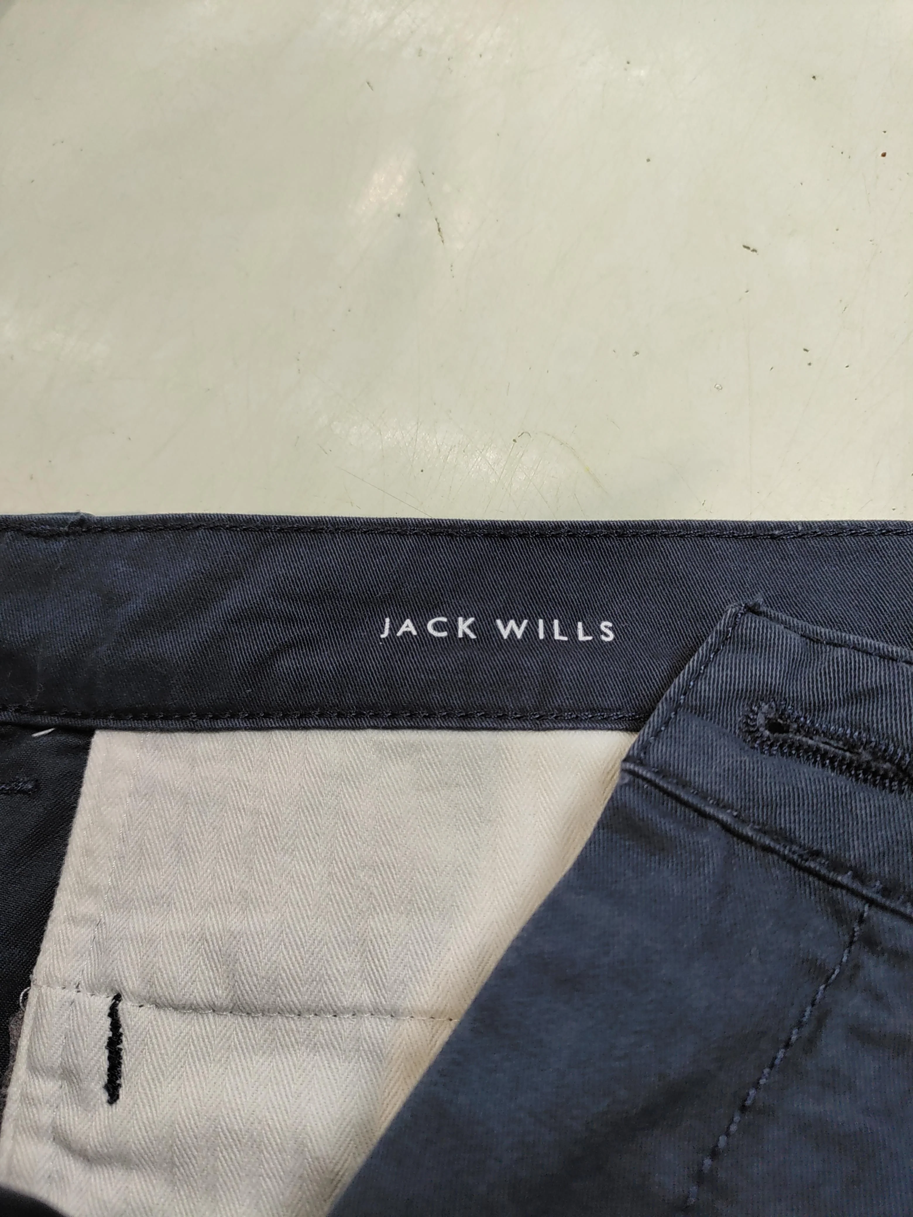 Jack Wills Men's Shorts W 32 in Blue 100% Cotton Chino - Image 6