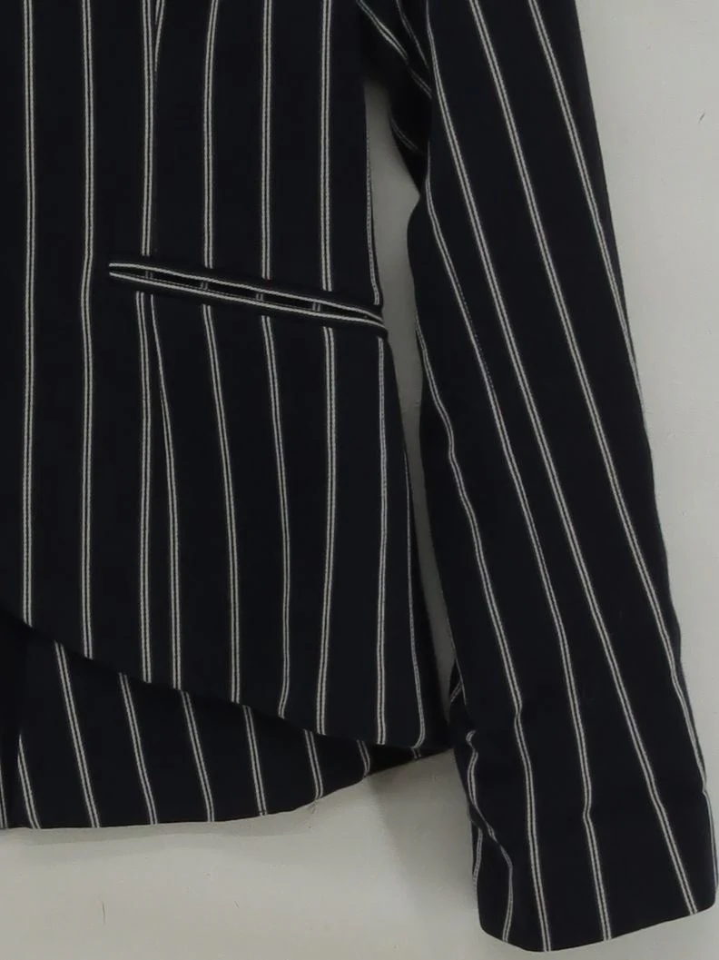 Jack Wills Women's Blazer UK 12 Black Wool - Image 4