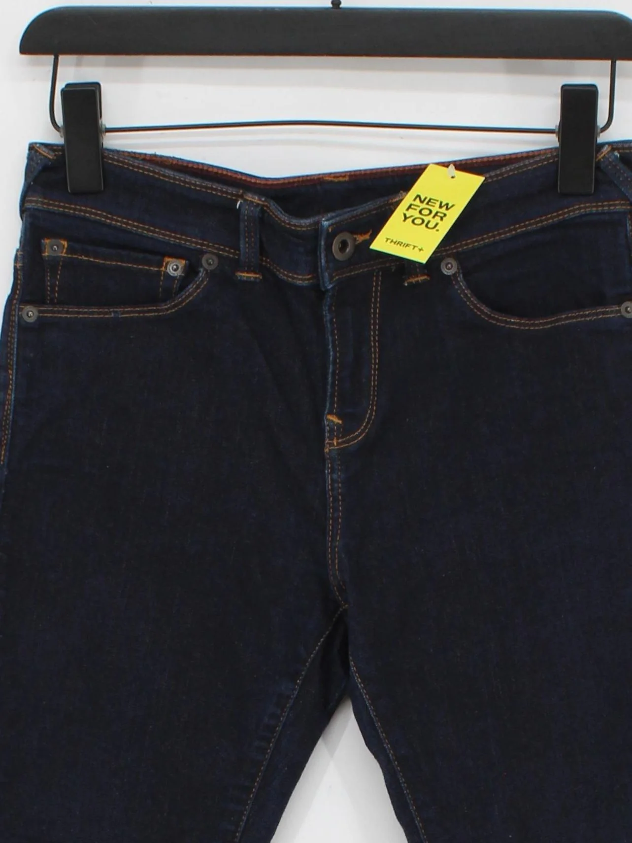 Jack Wills Women's Jeans W 28 in; L 32 in Blue Cotton with Elastane Skinny - Image 3
