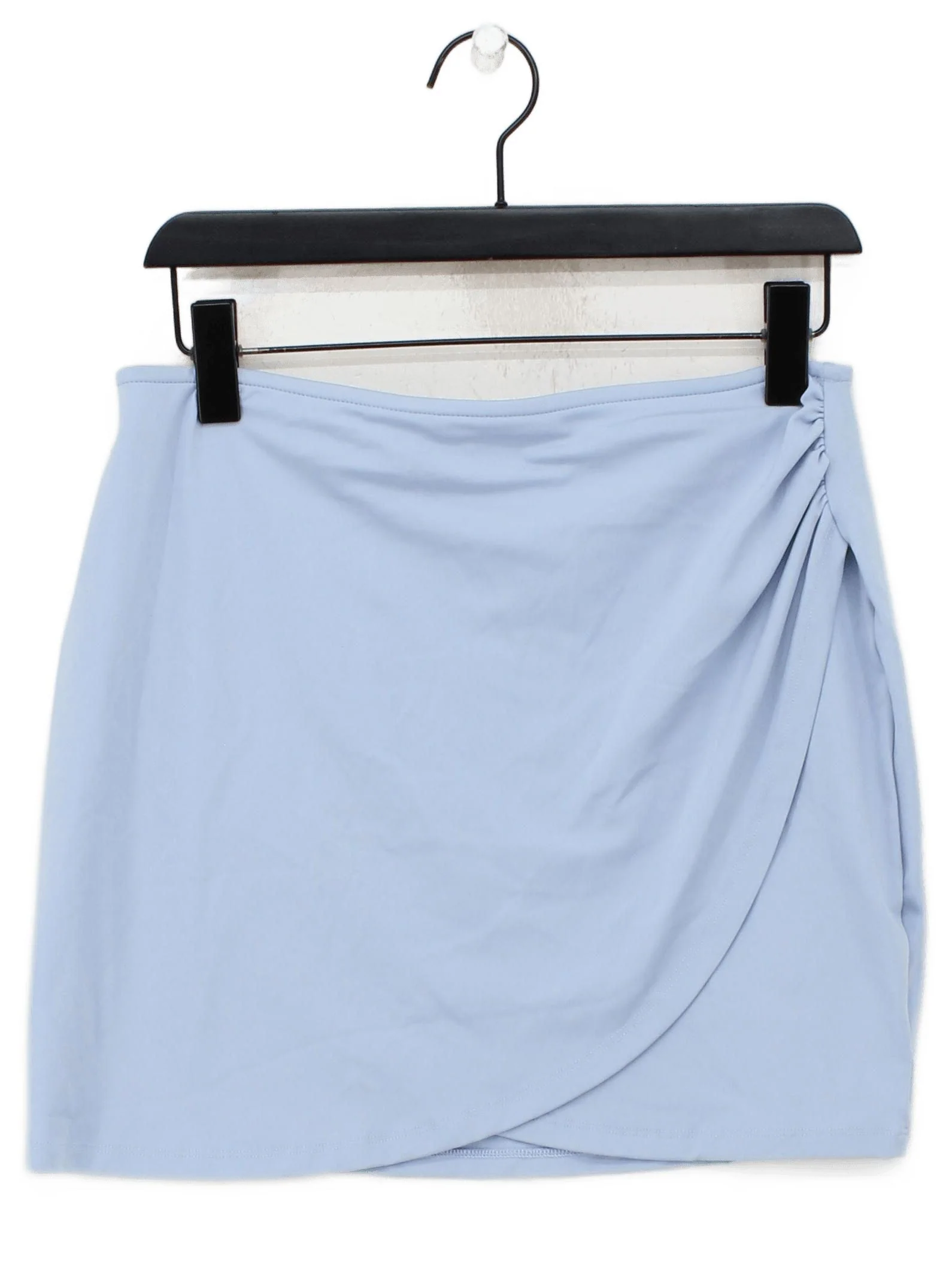 Jack Wills Women's Mini Skirt UK 12 Blue Polyester with Elastane Short Mini