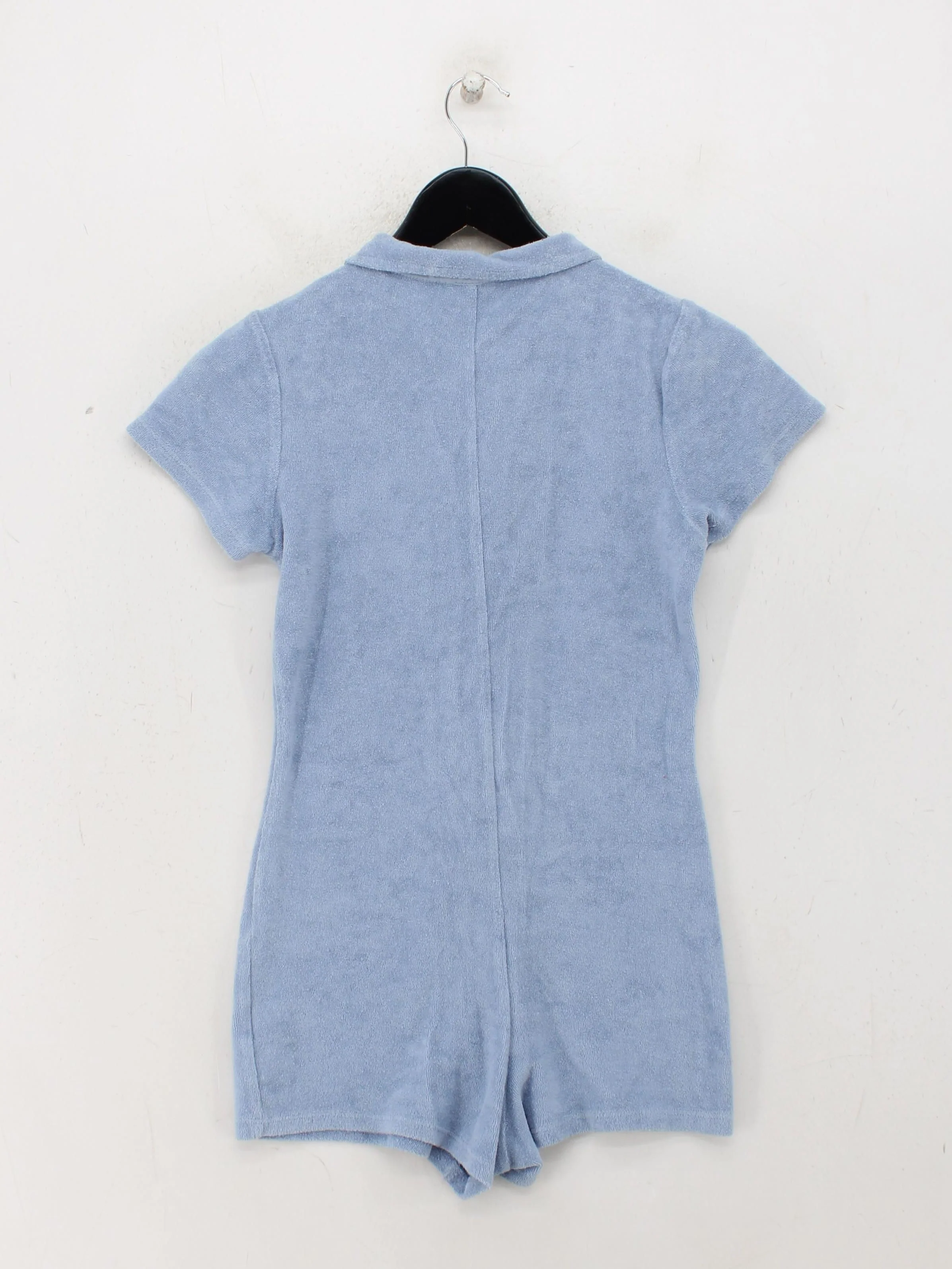 Jack Wills Women's Playsuit UK 8 Blue Cotton with Polyester Playsuit - Image 2