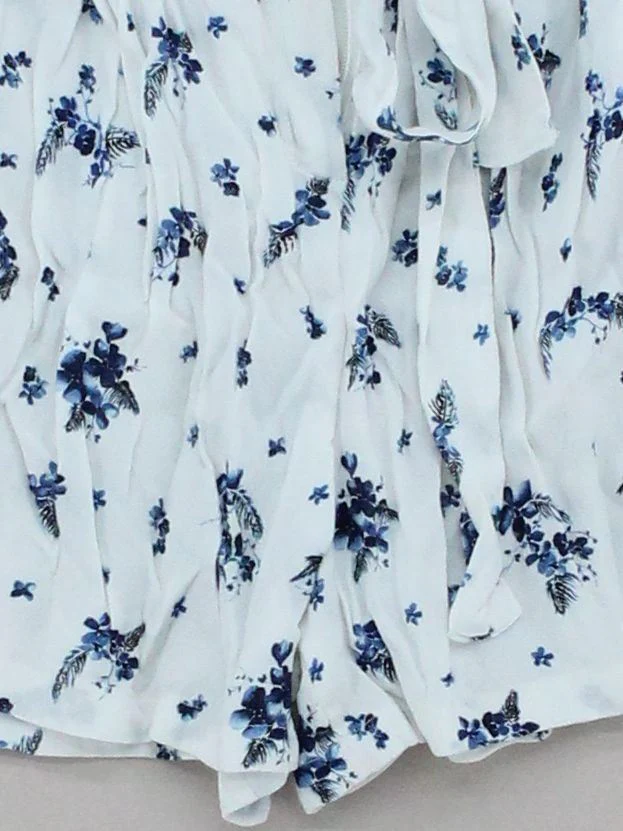 Jack Wills Women's Shorts UK 8 White Floral 100% Other Mom - Image 4