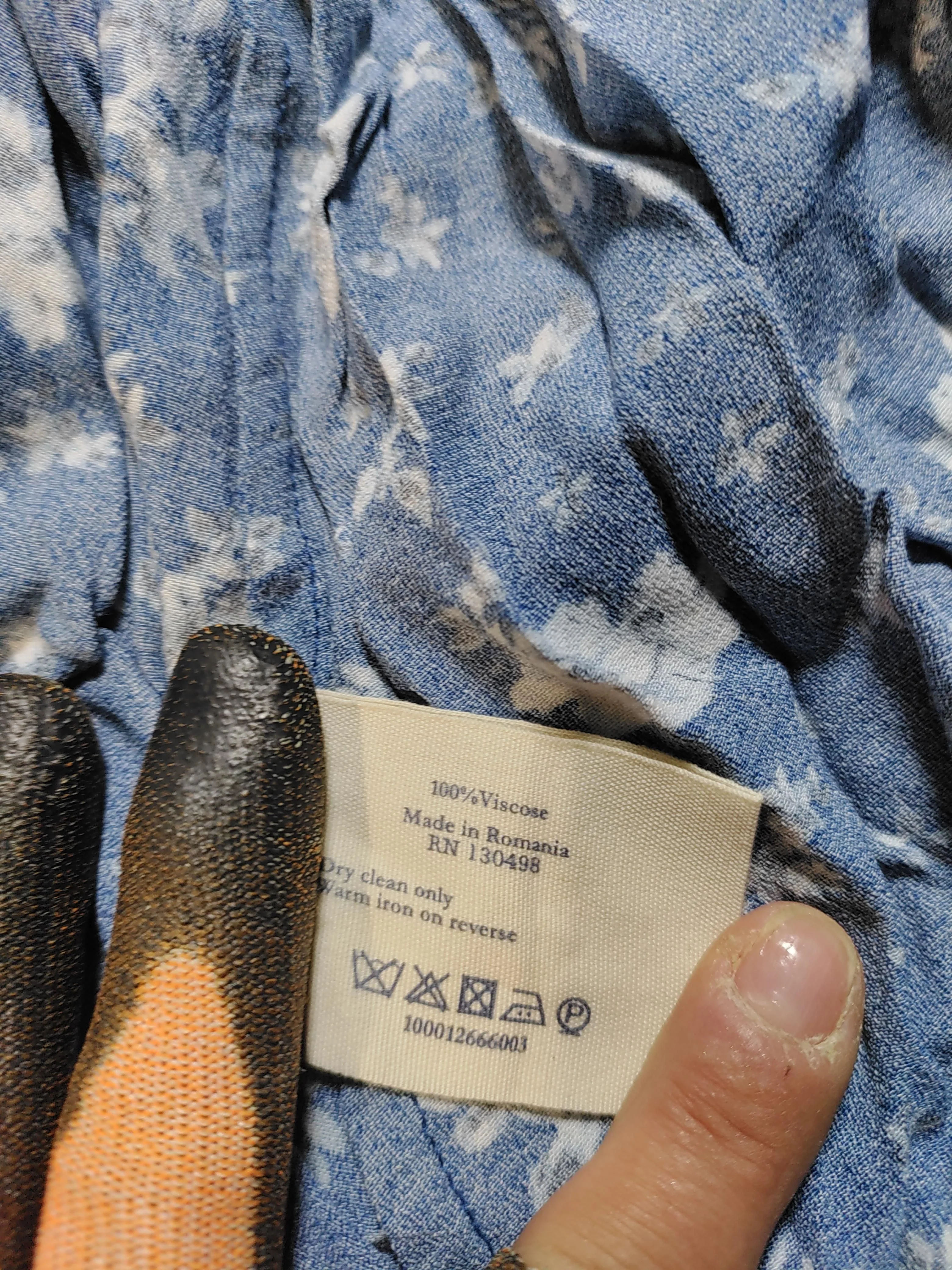 Jack Wills Wrap Mini Dress UK8 in Blue - Image 6