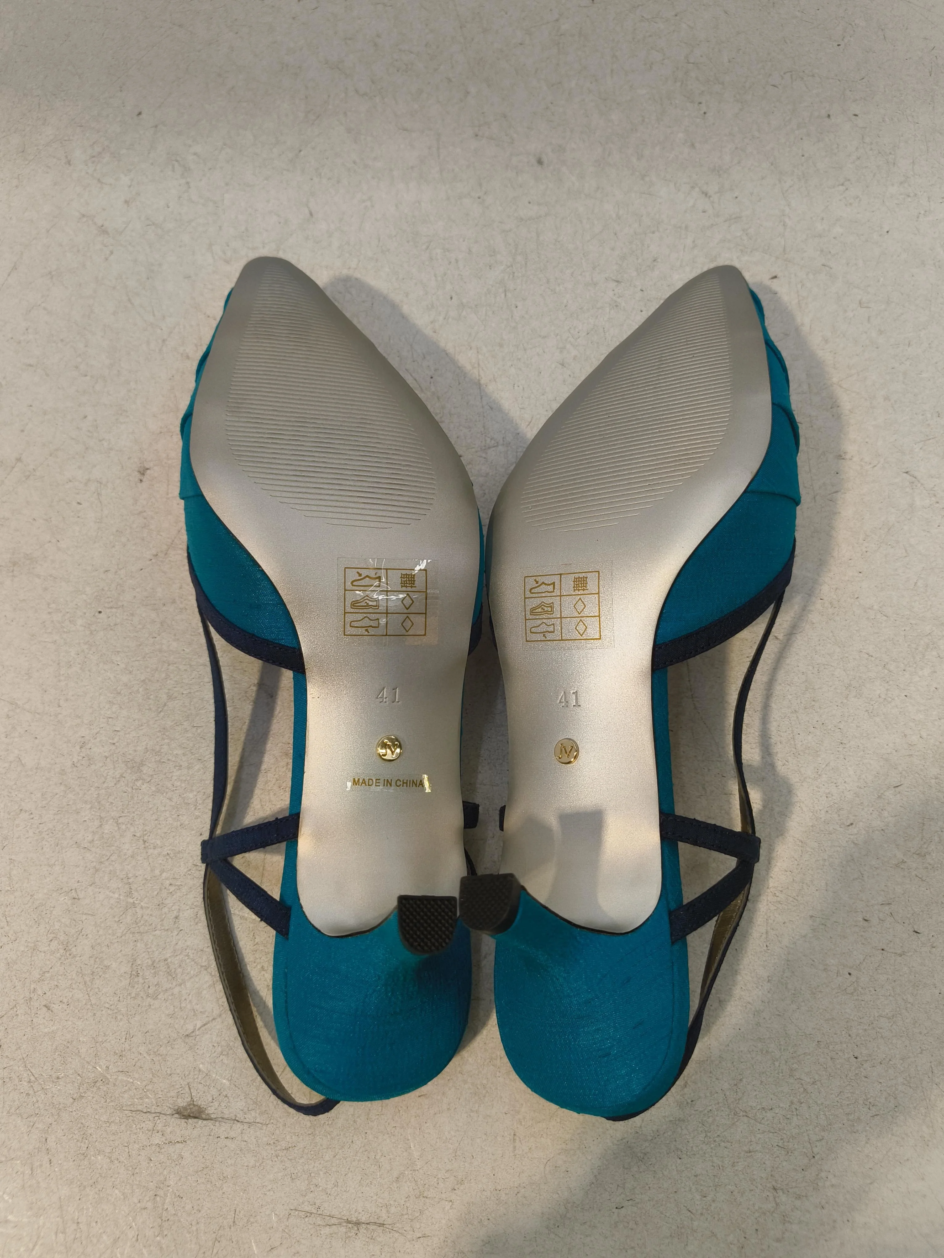 Jacques Vert Women's Heels UK 7 Blue 100% Other Mule - Image 7