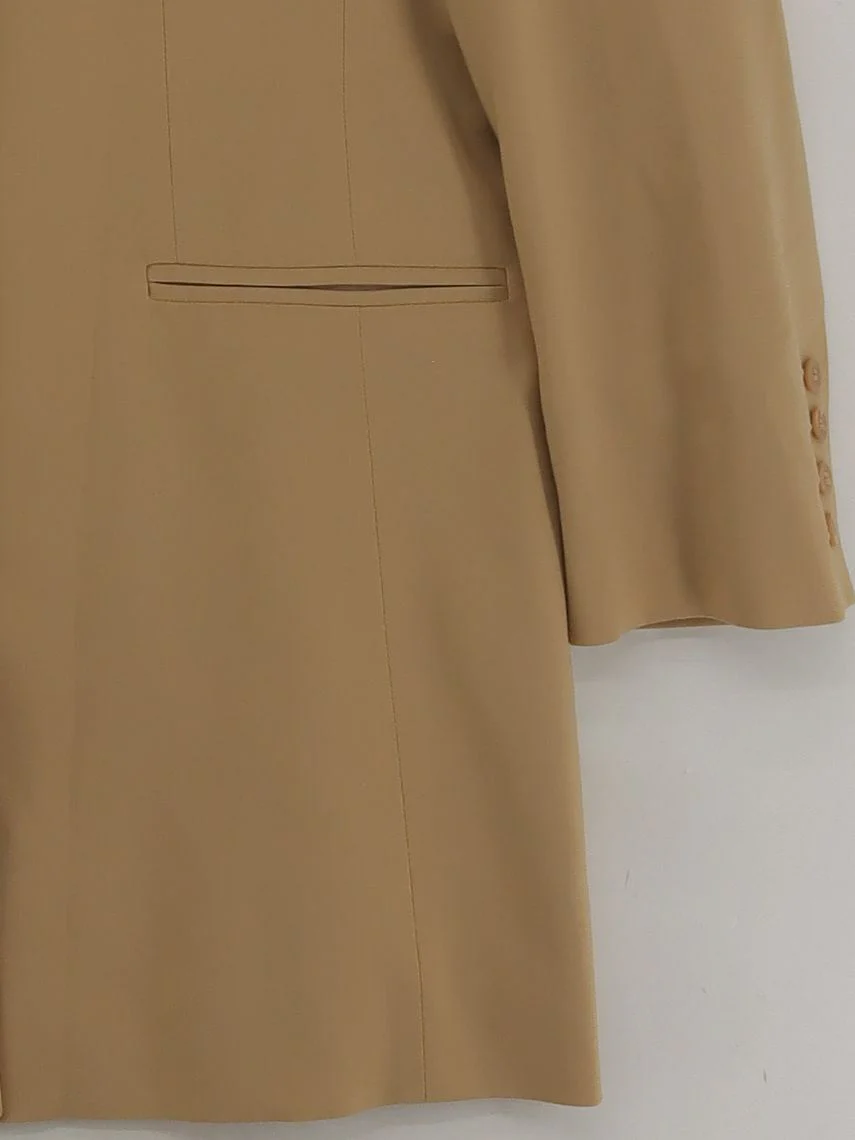 Jaeger Overcoat jacket tan - Image 4