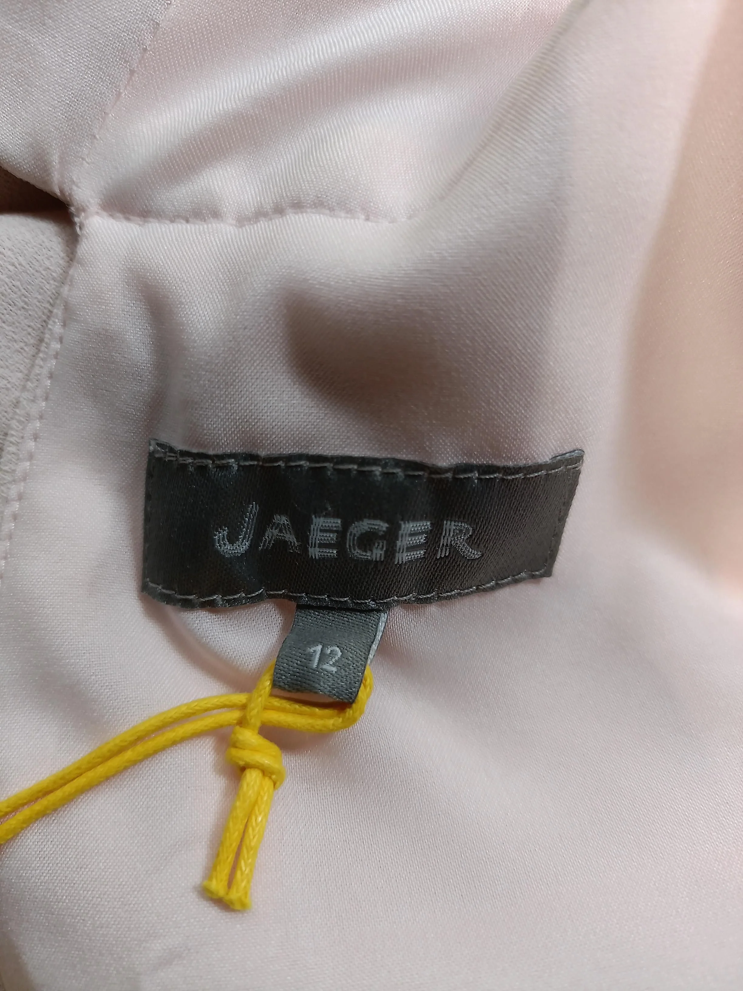 Jaeger T-Shirt Mini Dress UK12 in Pink - Image 5