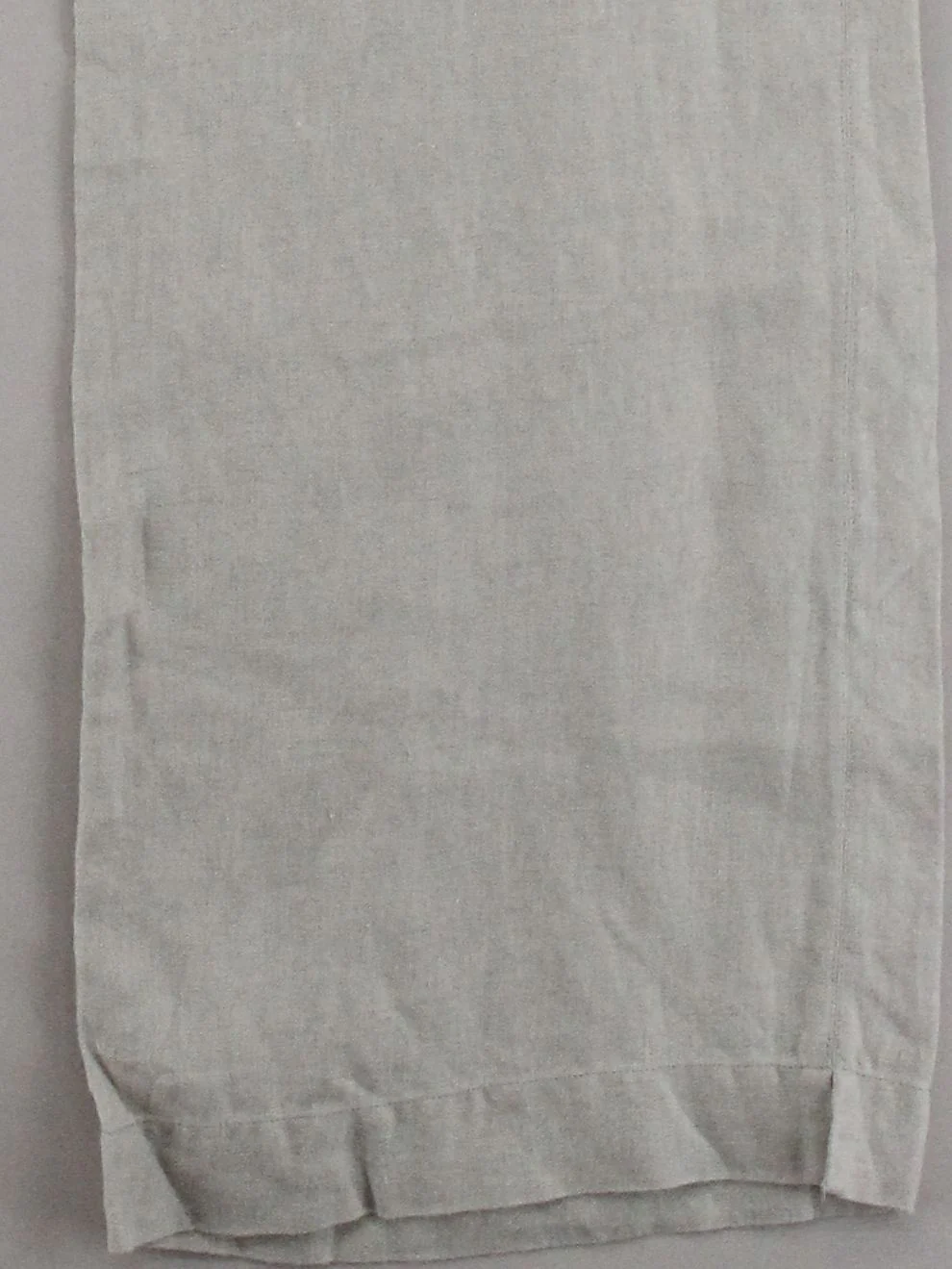 Jaeger Women's Trousers UK 12 Cream 100% Linen Wide-Leg Chino - Image 4