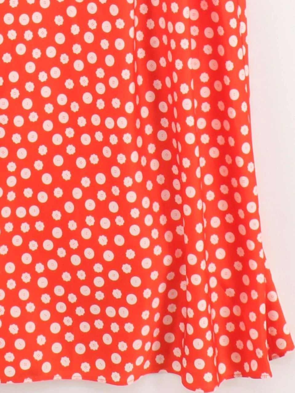 Jaeger Wrap Midi Dress UK16 in Red - Image 4